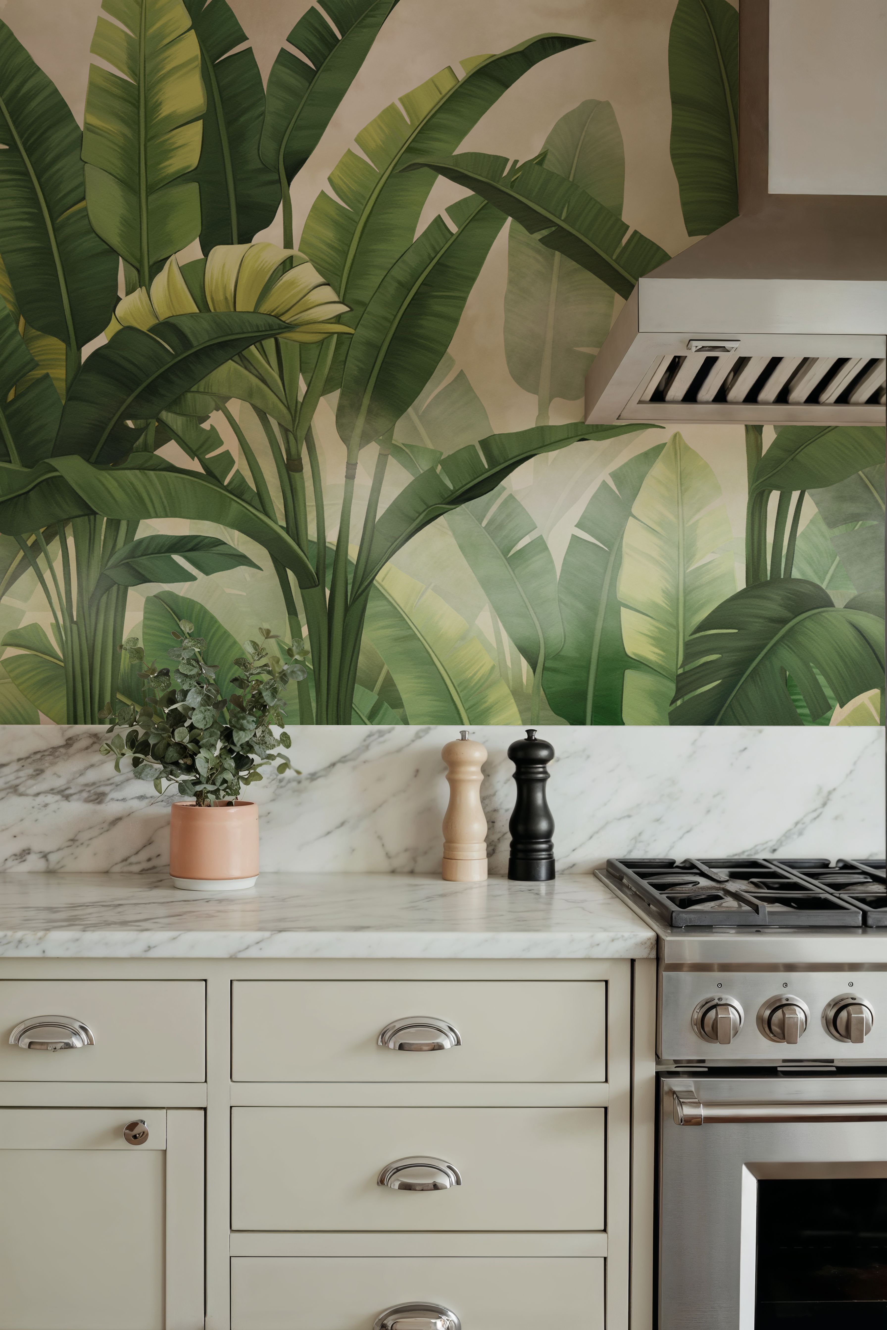 Banana Palms, Bright Green