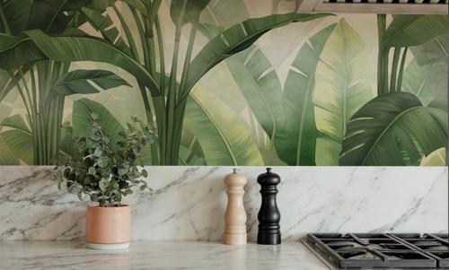 Banana Palms, Bright Green