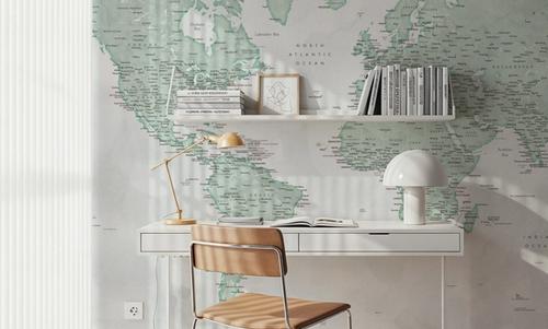 World Map Cities - Uzuri