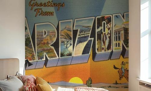 Greetings from Arizona - Screenprint Postcard