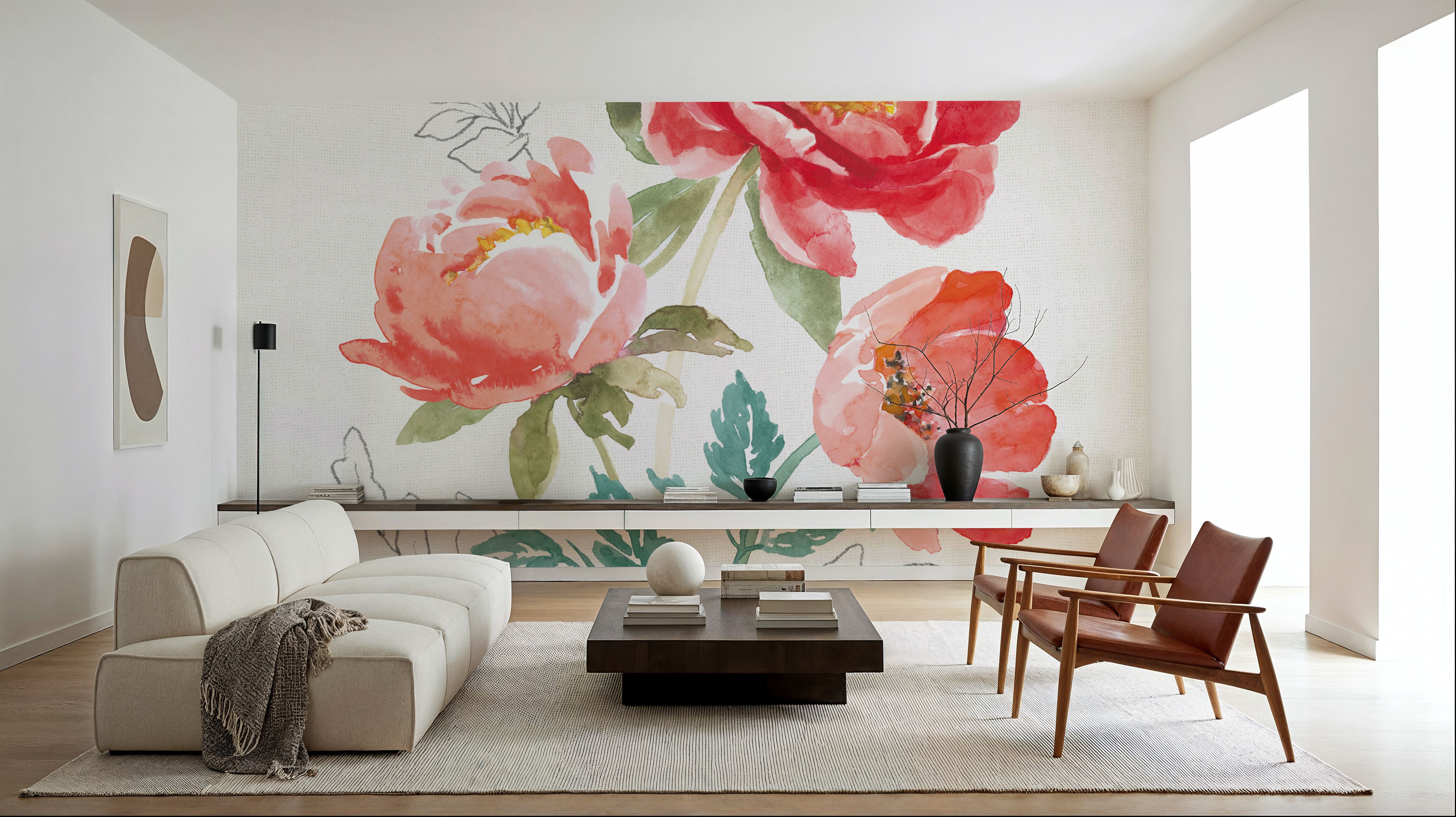 Sunny Bouquets III, Wallpaper