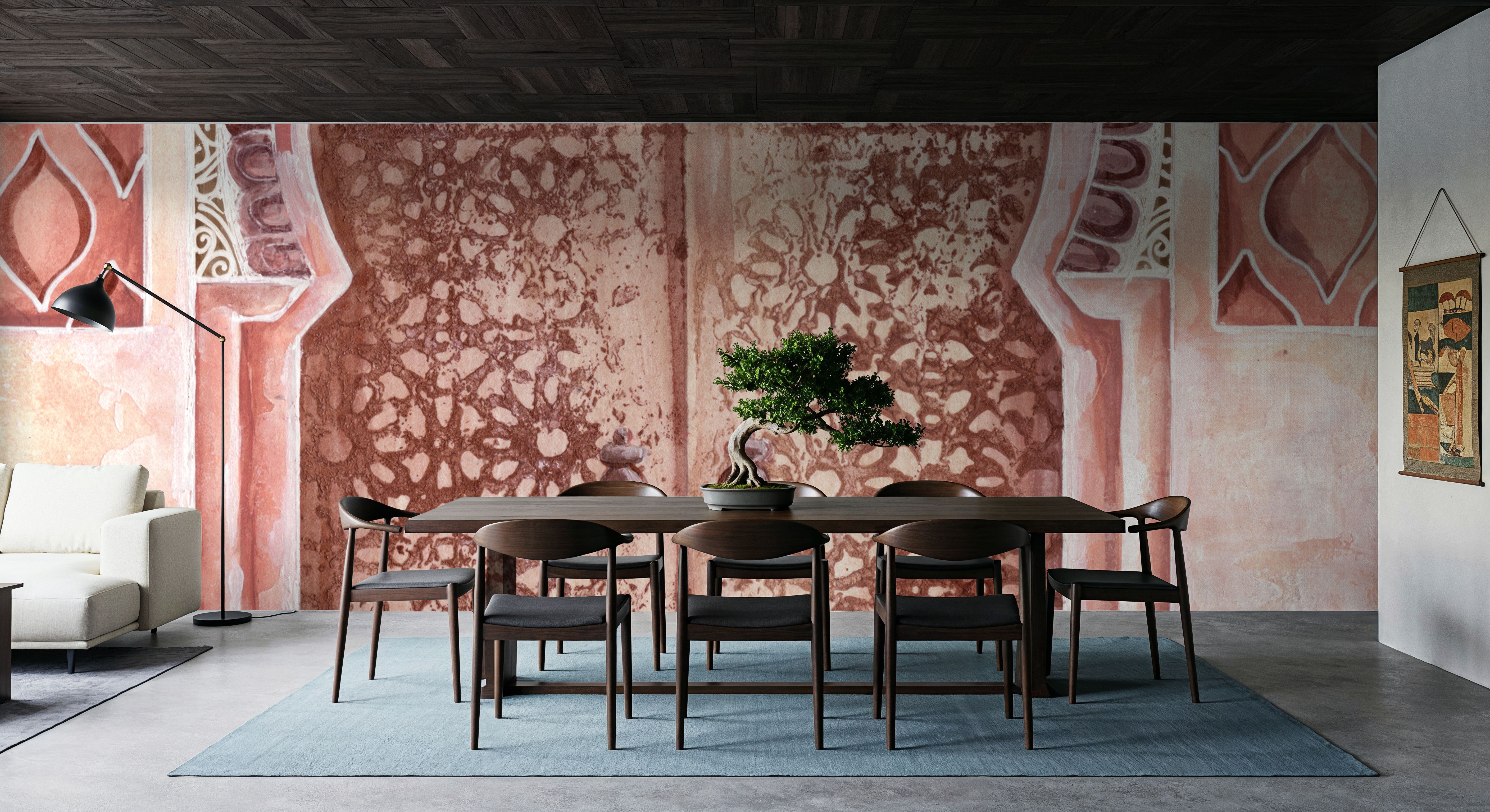 Moroccan Streets Tiled Entrance