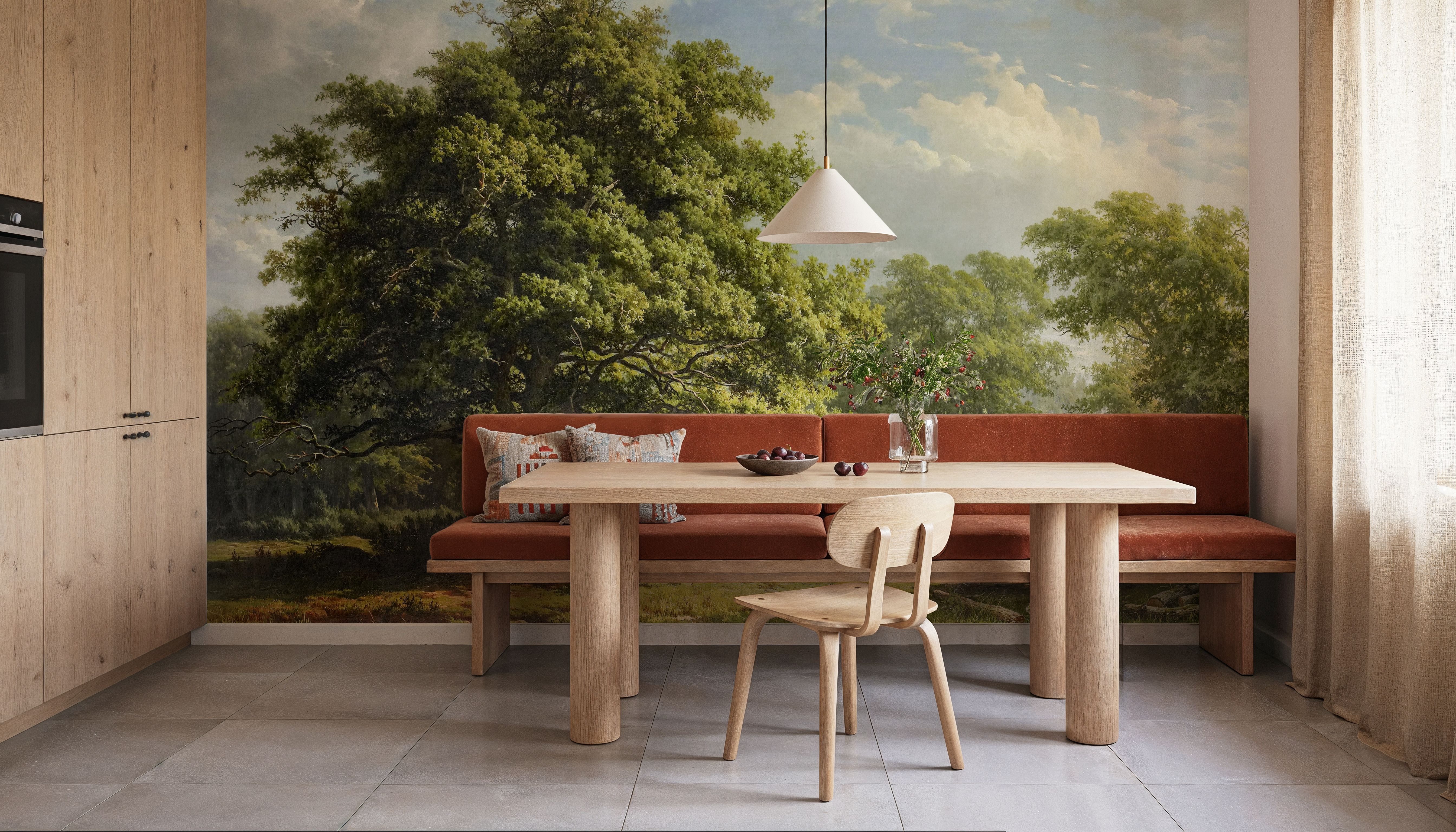 Painted Oak Landscape