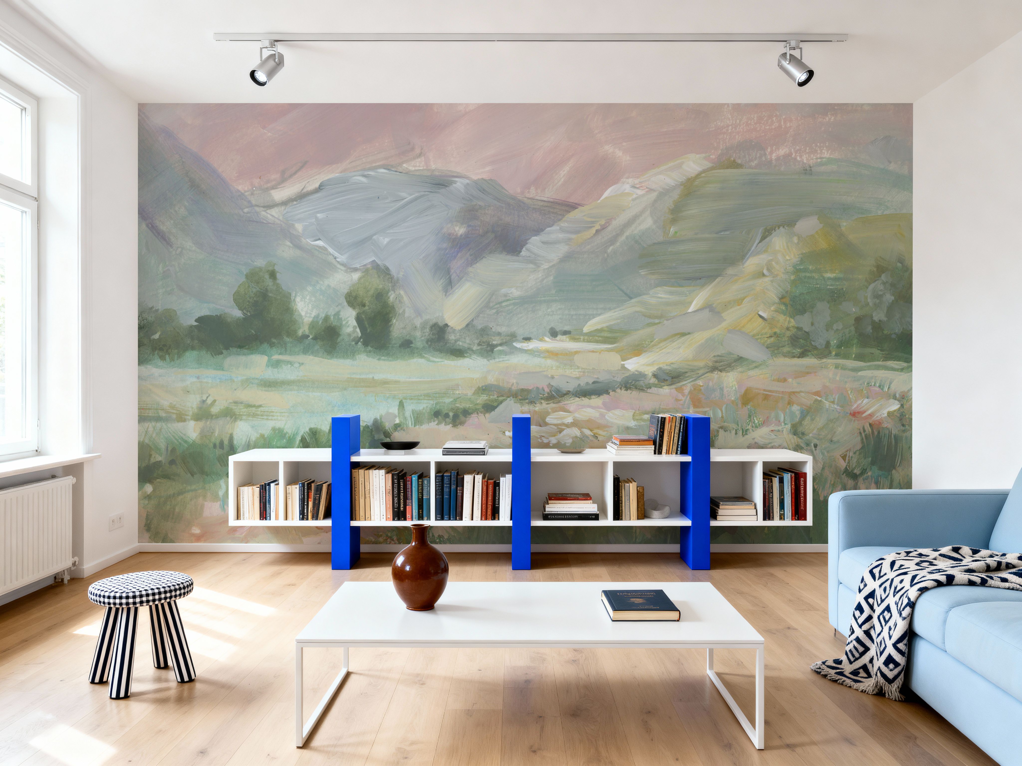 Field of Pink Flowers