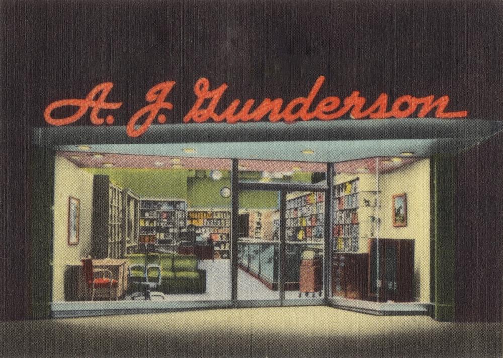 Greetings from my Shop - Screenprint Postcard