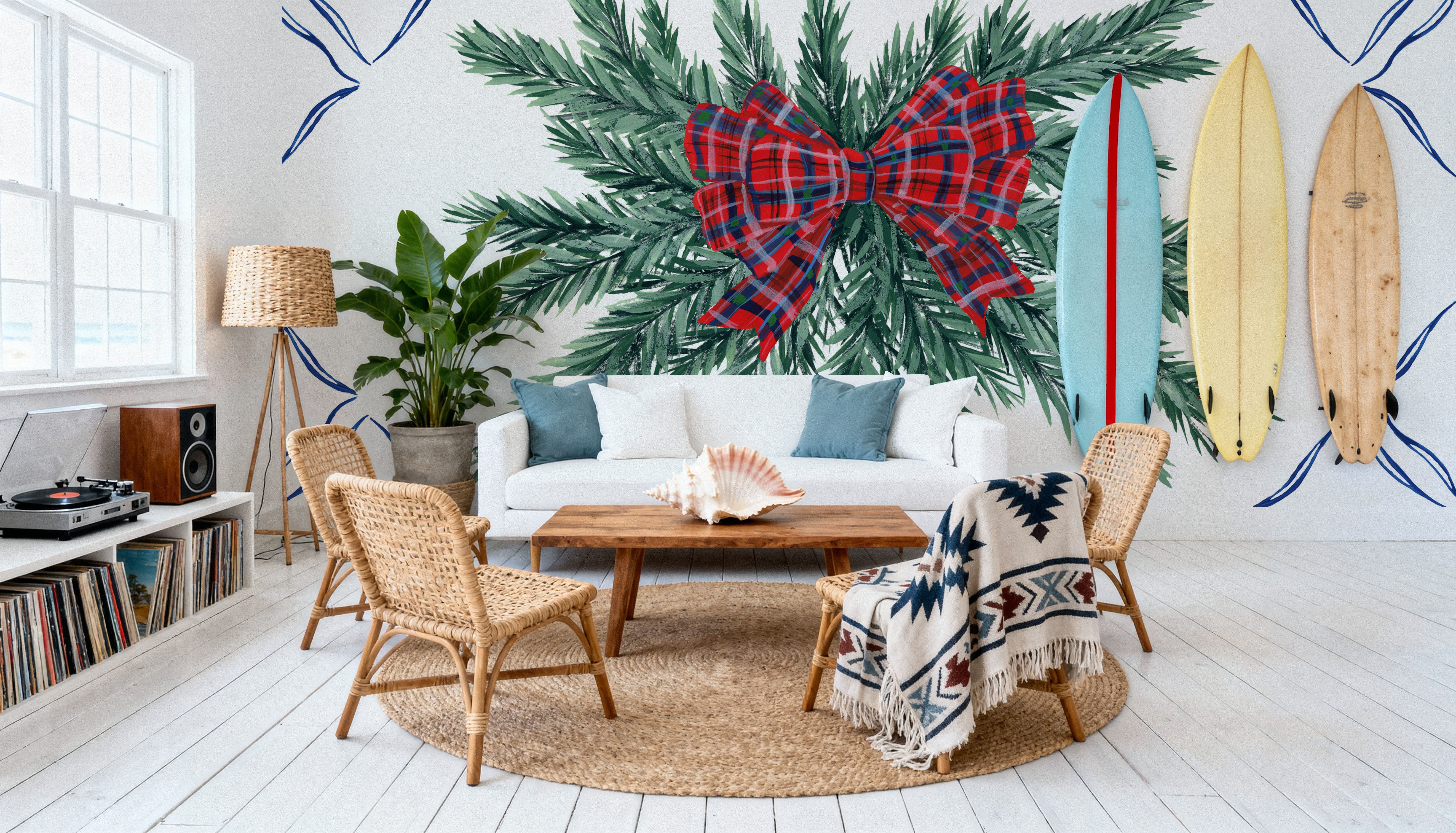 Holiday Tartan and Chinoiserie V