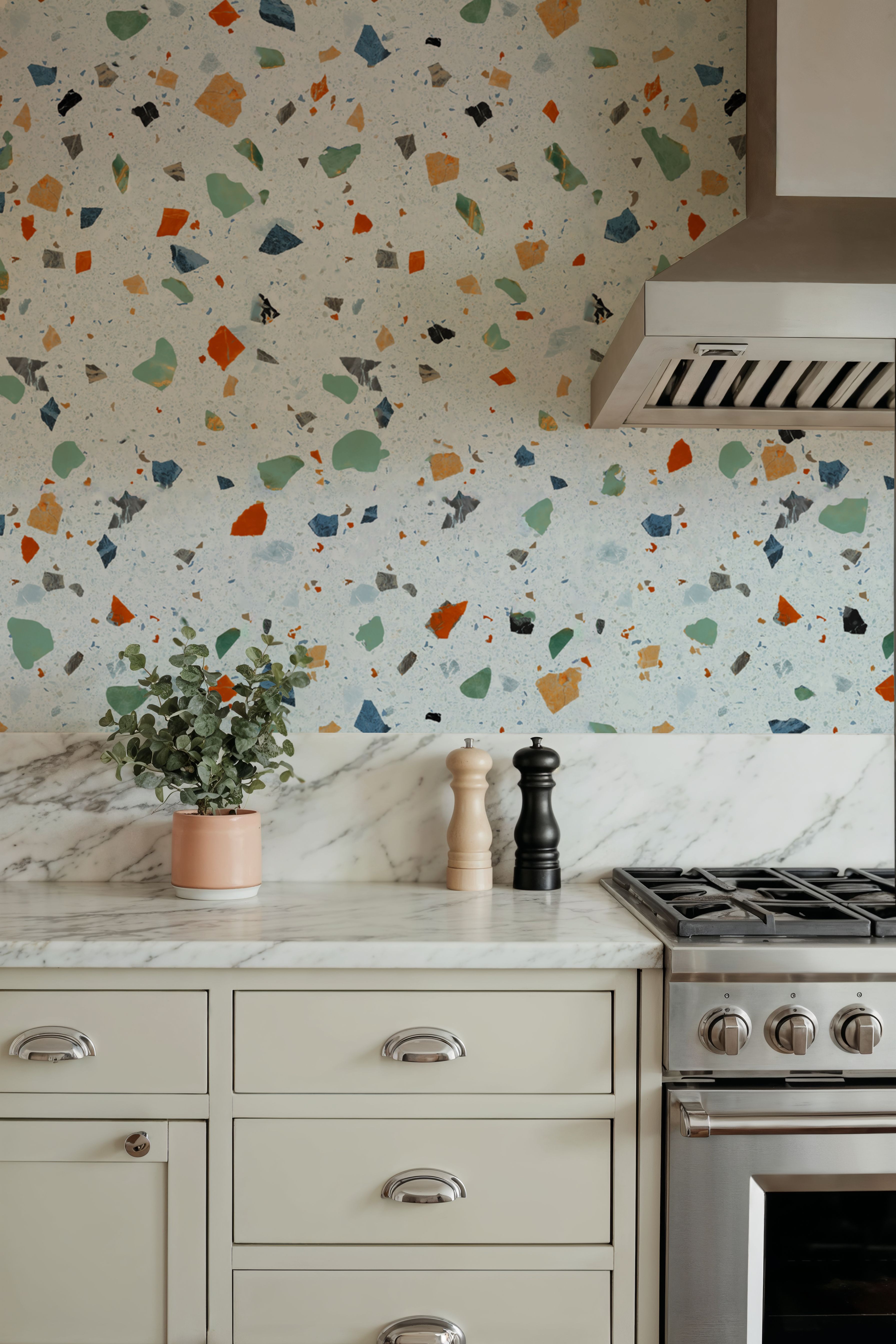 Terrazzo Multi Small, Ice Blue