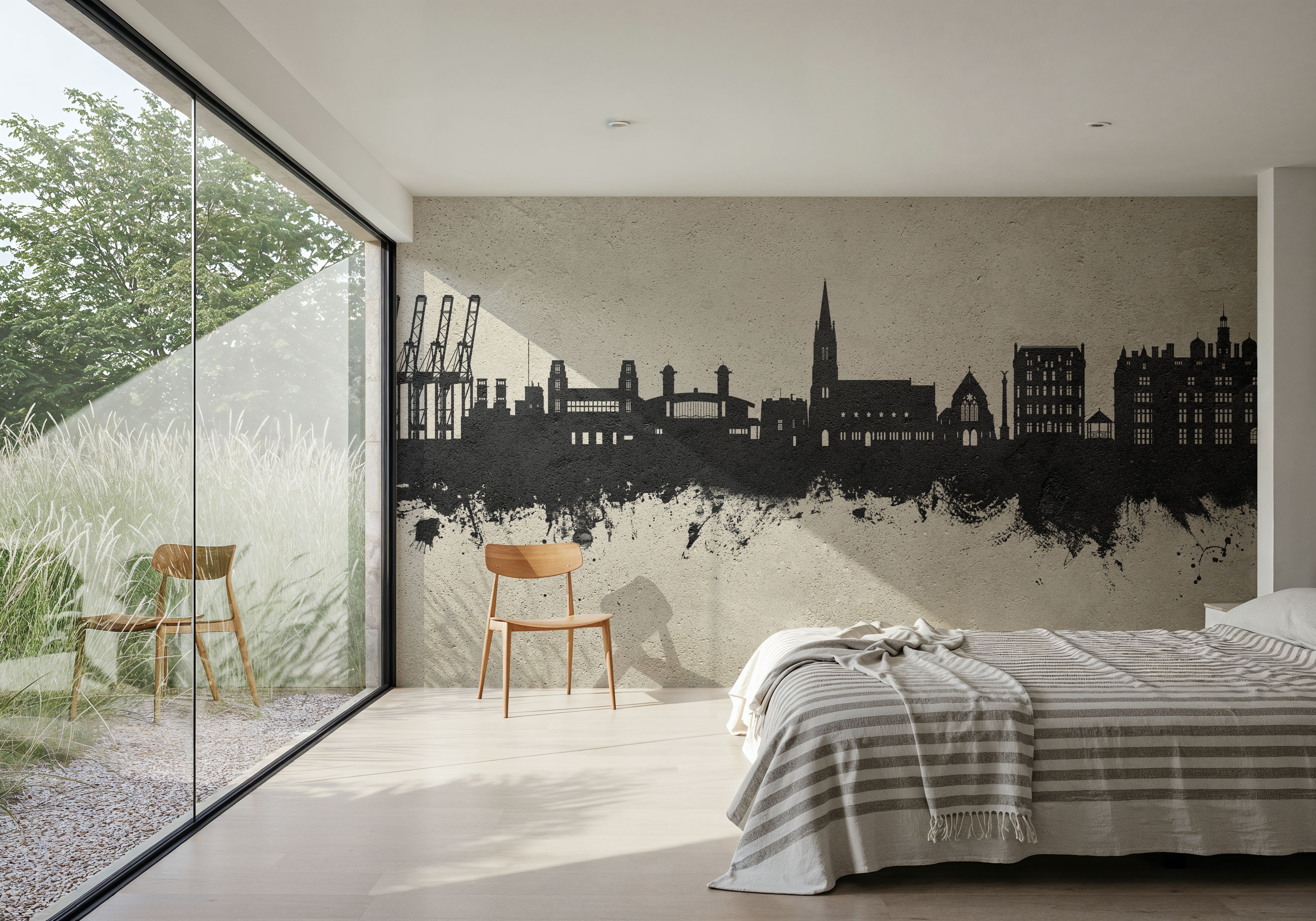 Felixstowe England Skyline Concrete