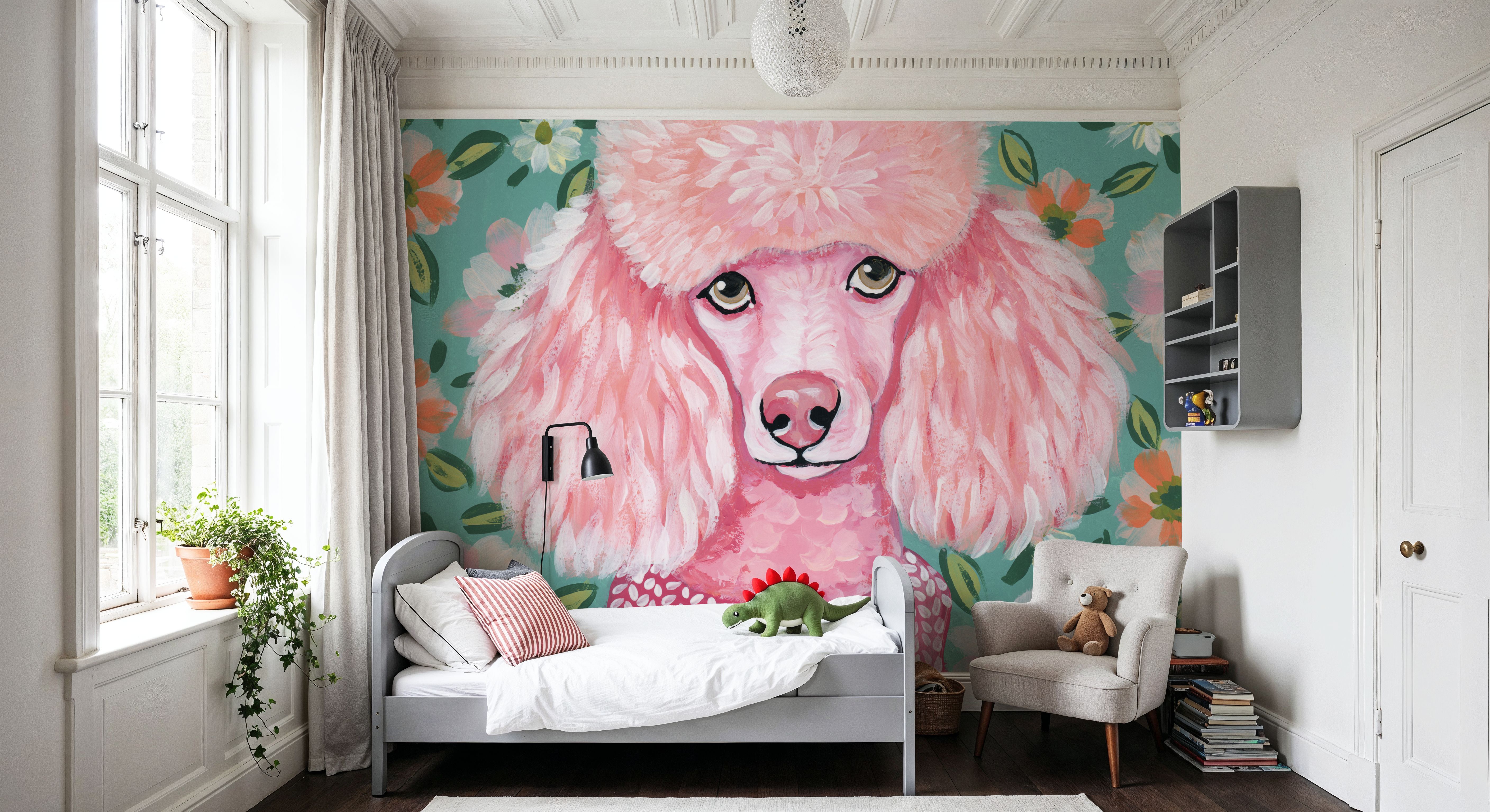 Poodle in Pink