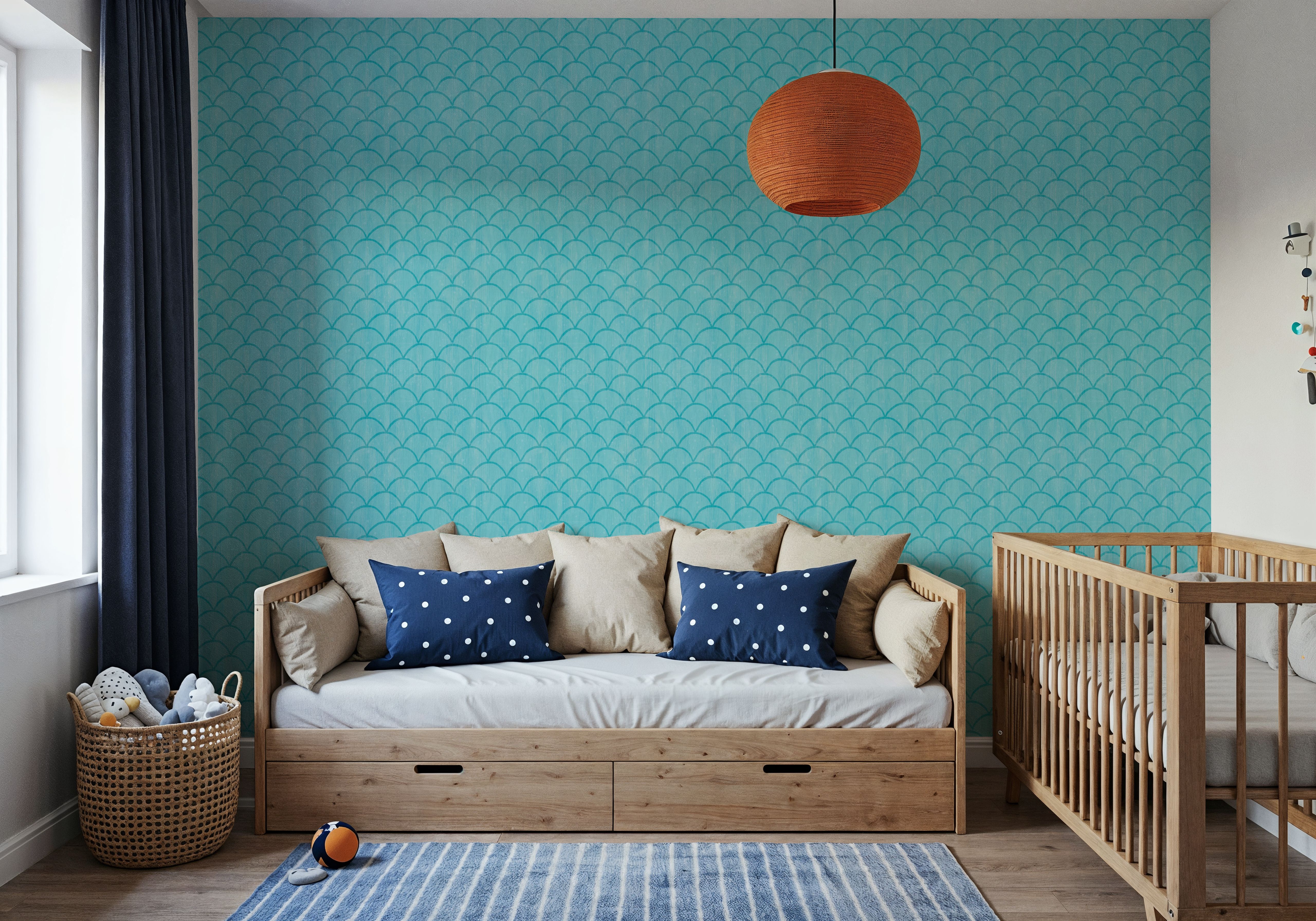 Coastal Scales Turqouise