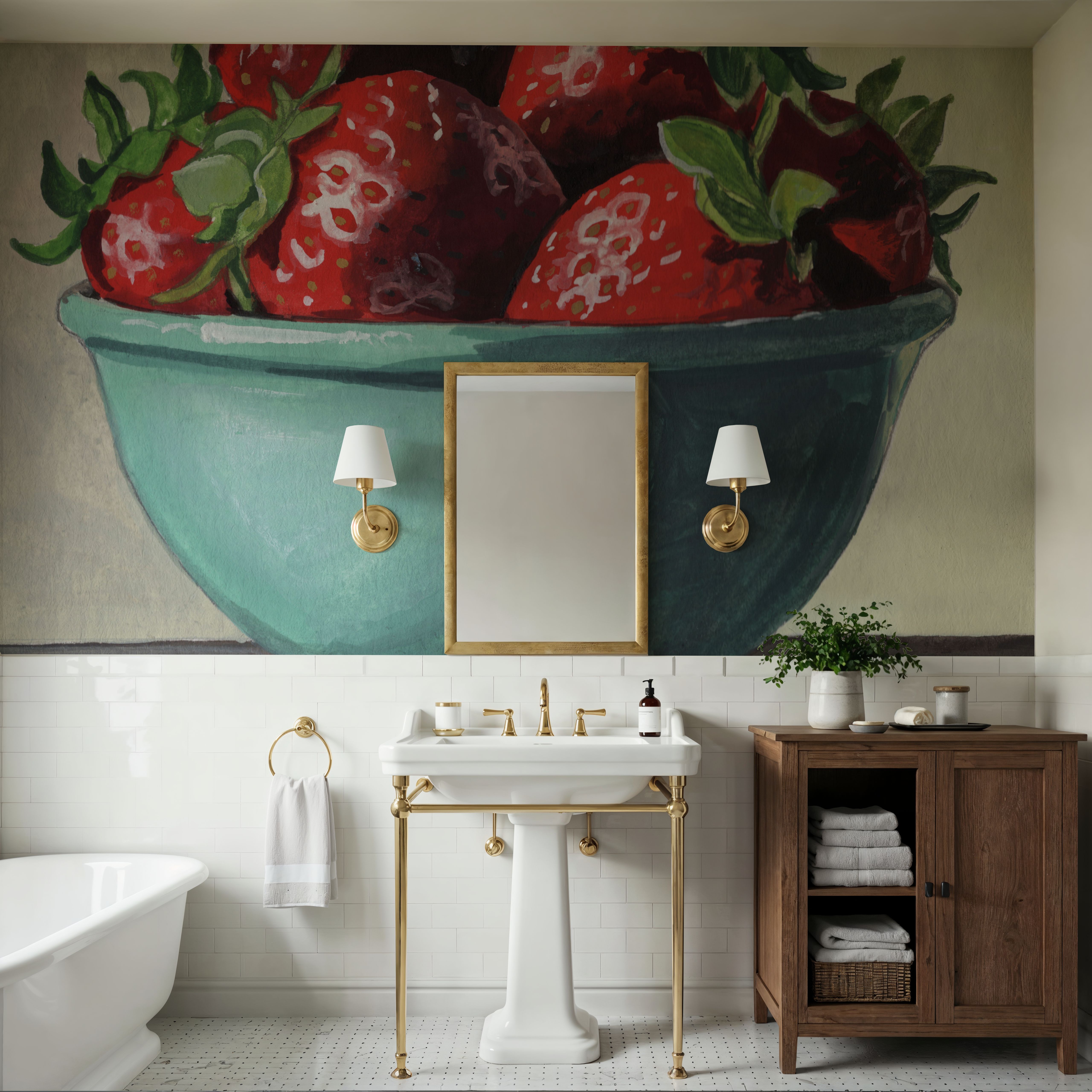 Country Kitchen Strawberries
