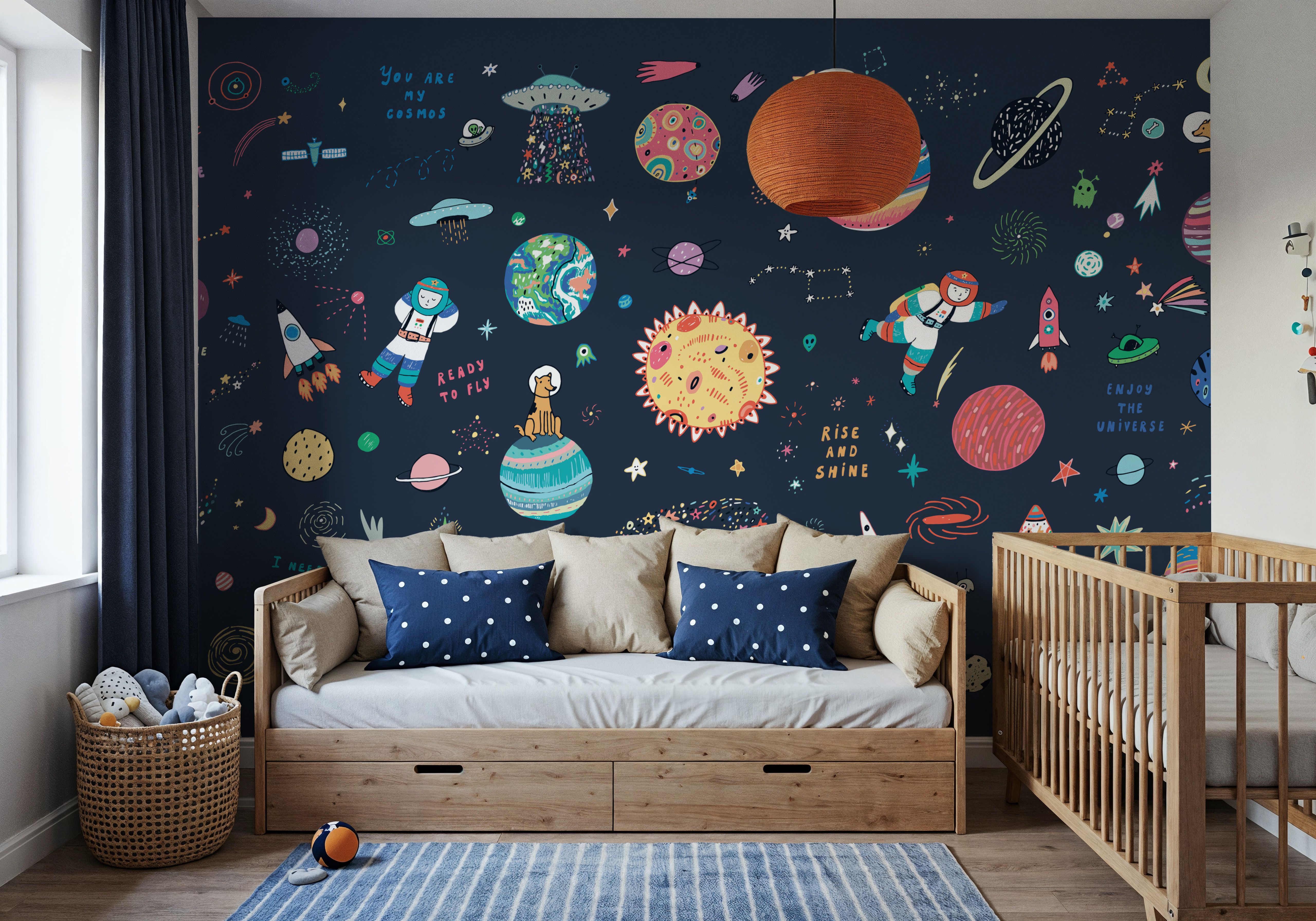 Into Space, Wallpaper