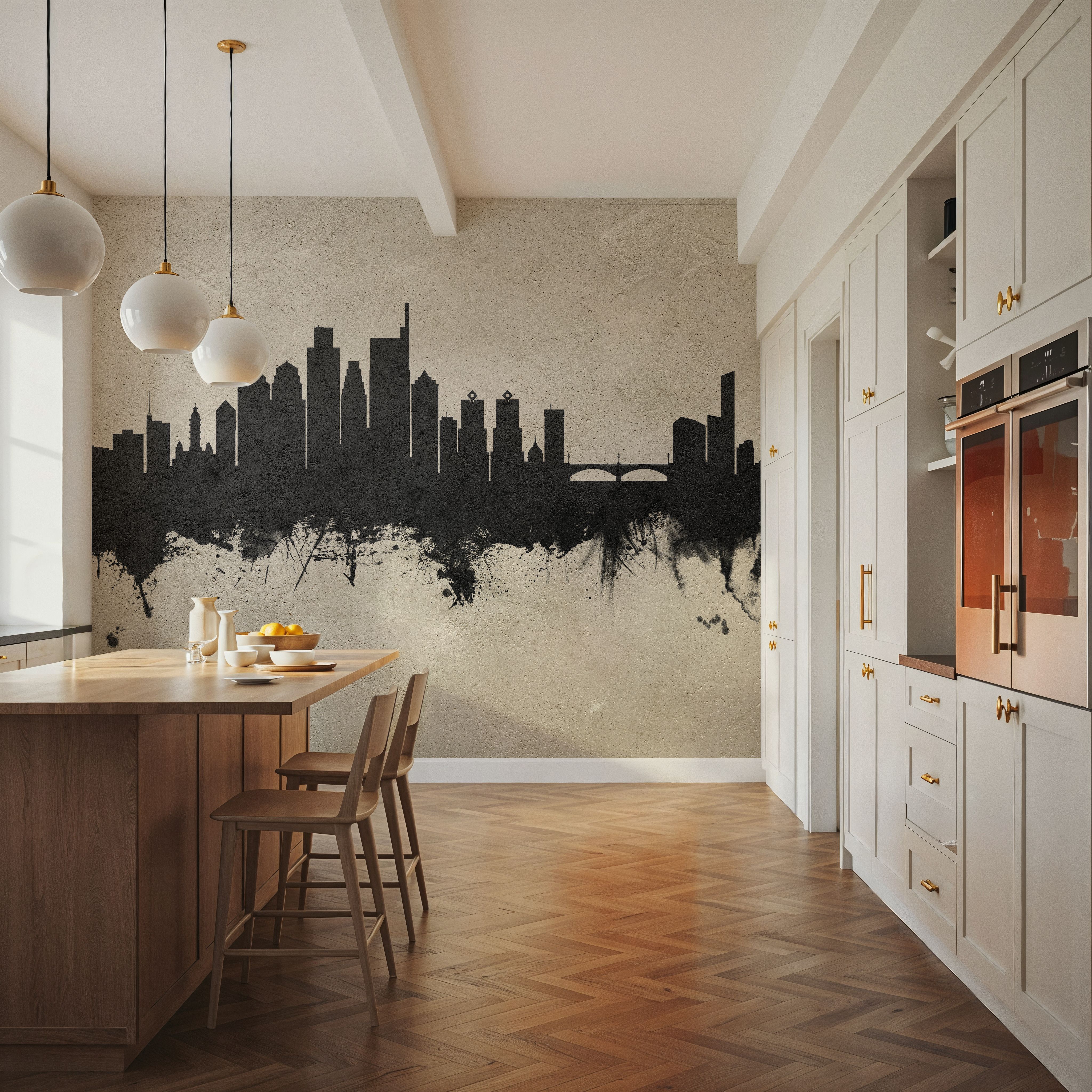 Philadelphia Skyline Concrete