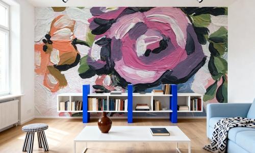 Painterly Florals in Vase II
