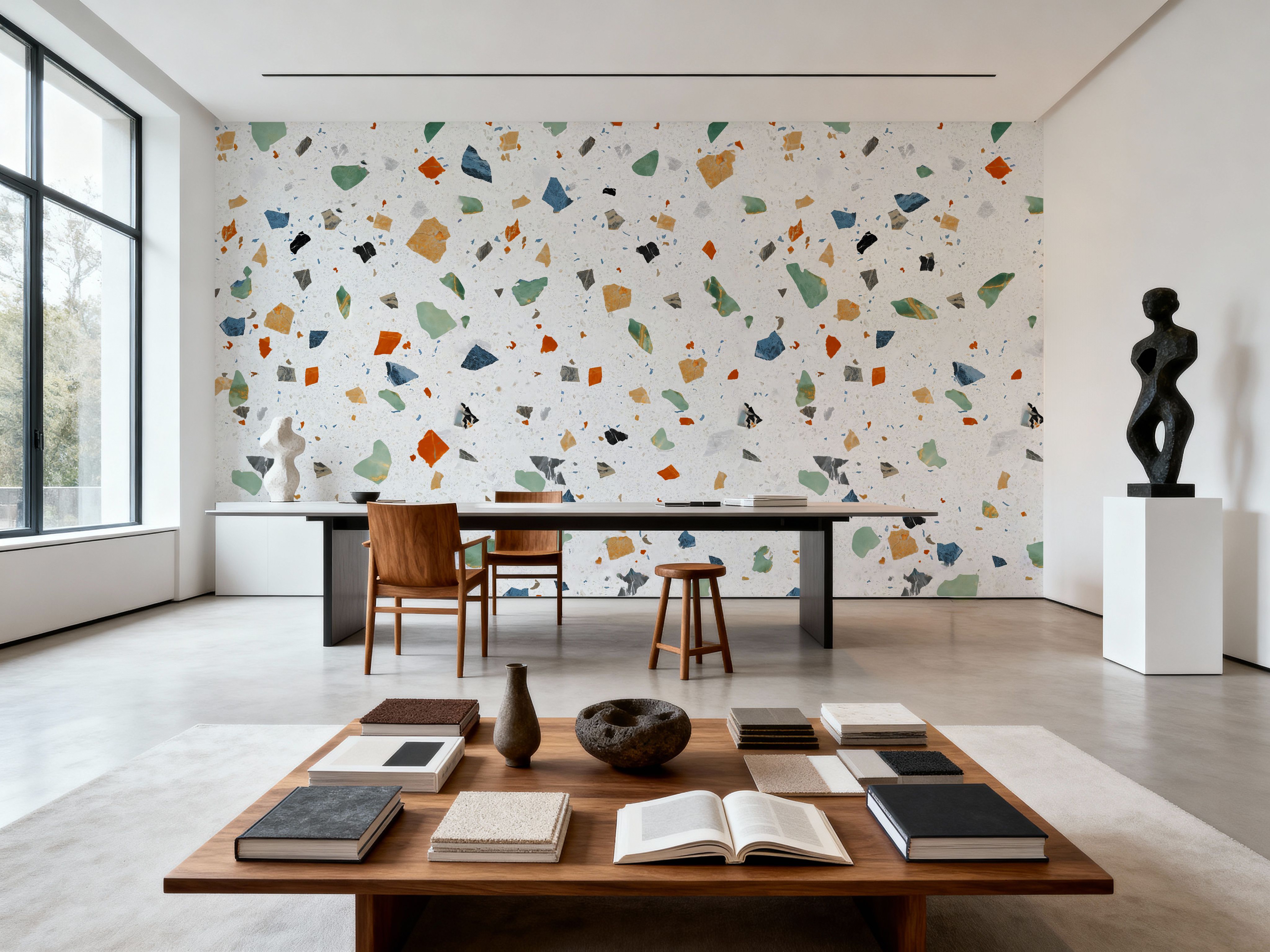 Terrazzo Multi, Chalk
