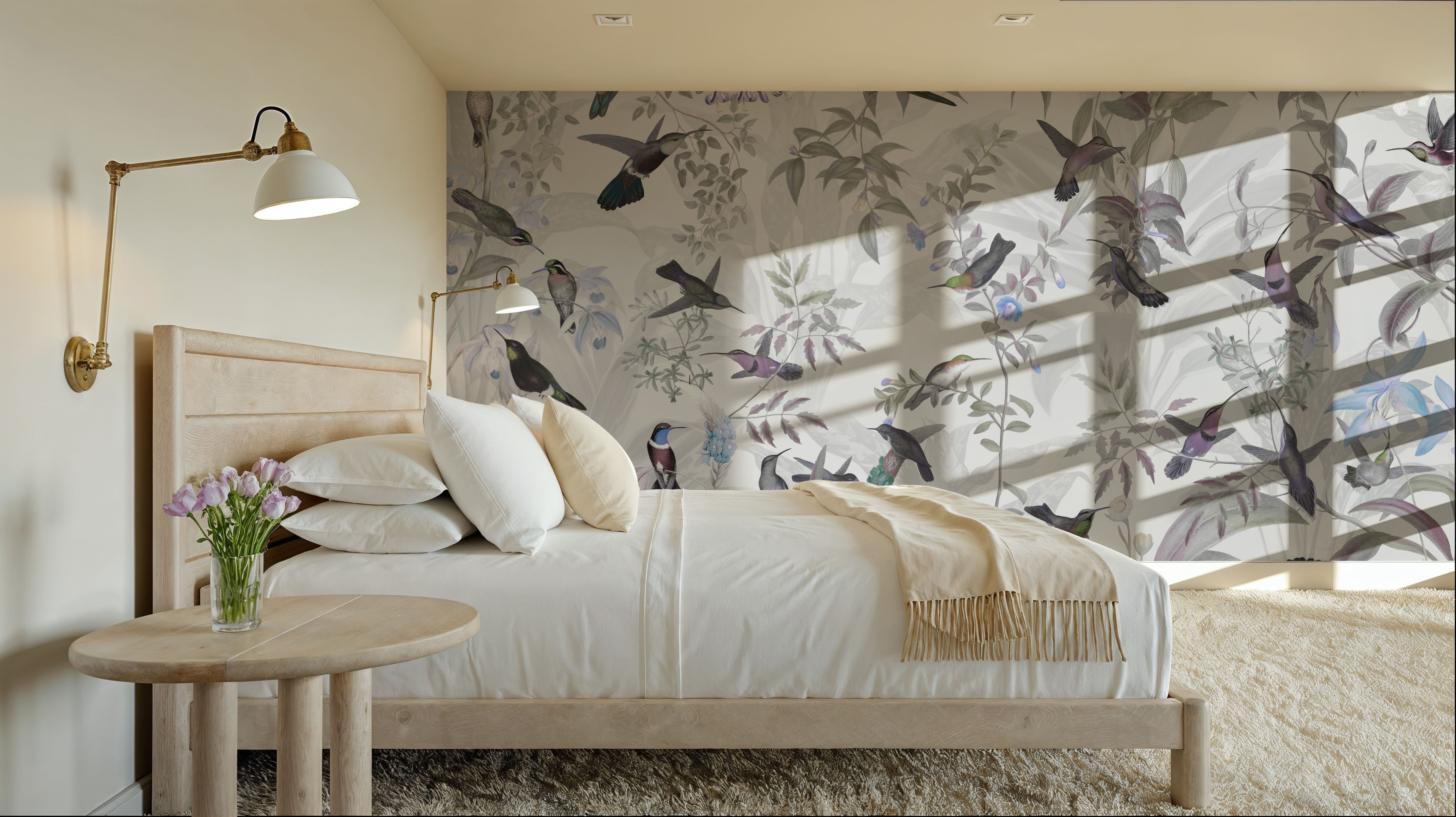 Birds Everywhere Green