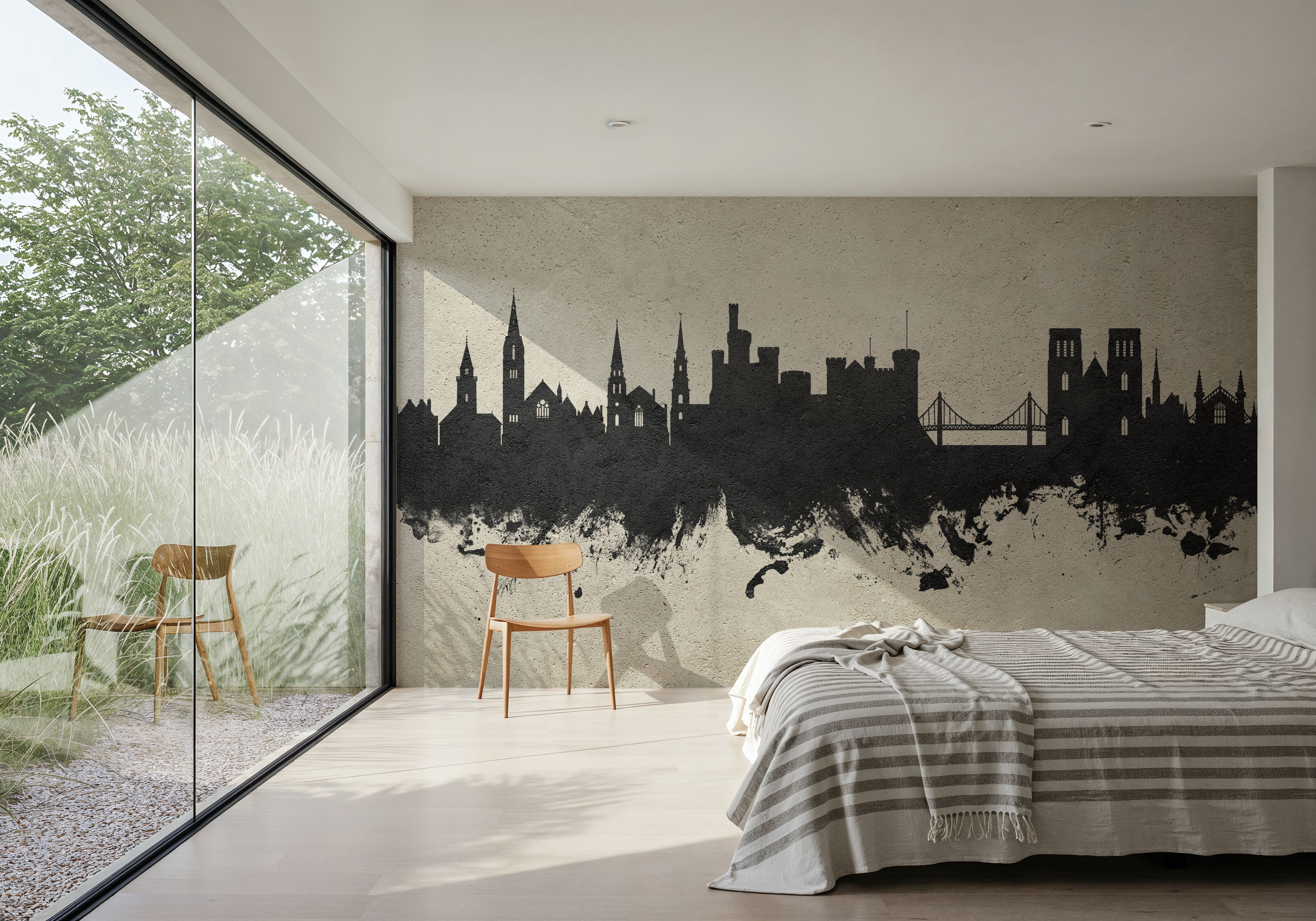 Inverness Scotland Skyline Concrete