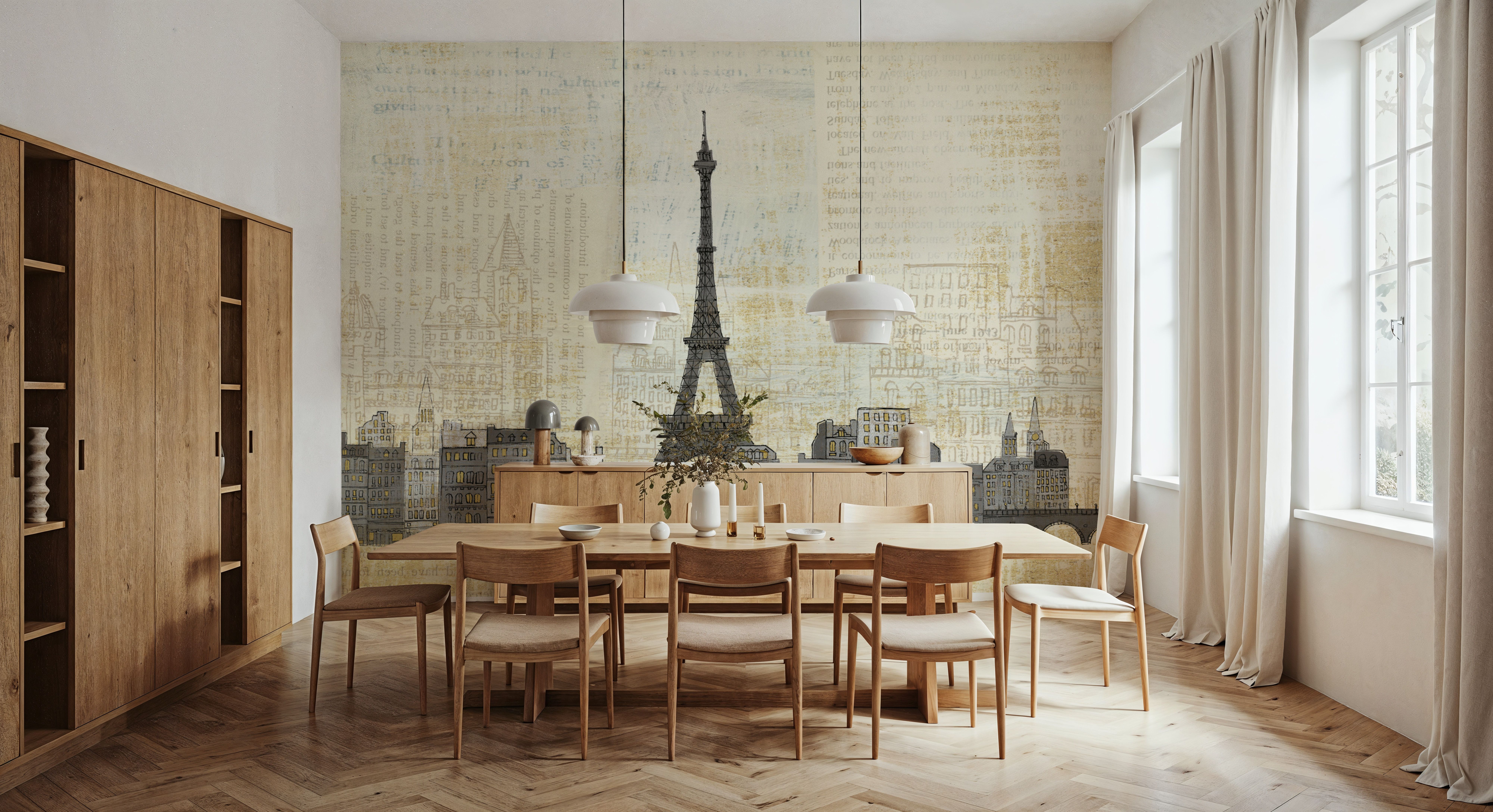 Eiffel Skyline, Wallpaper