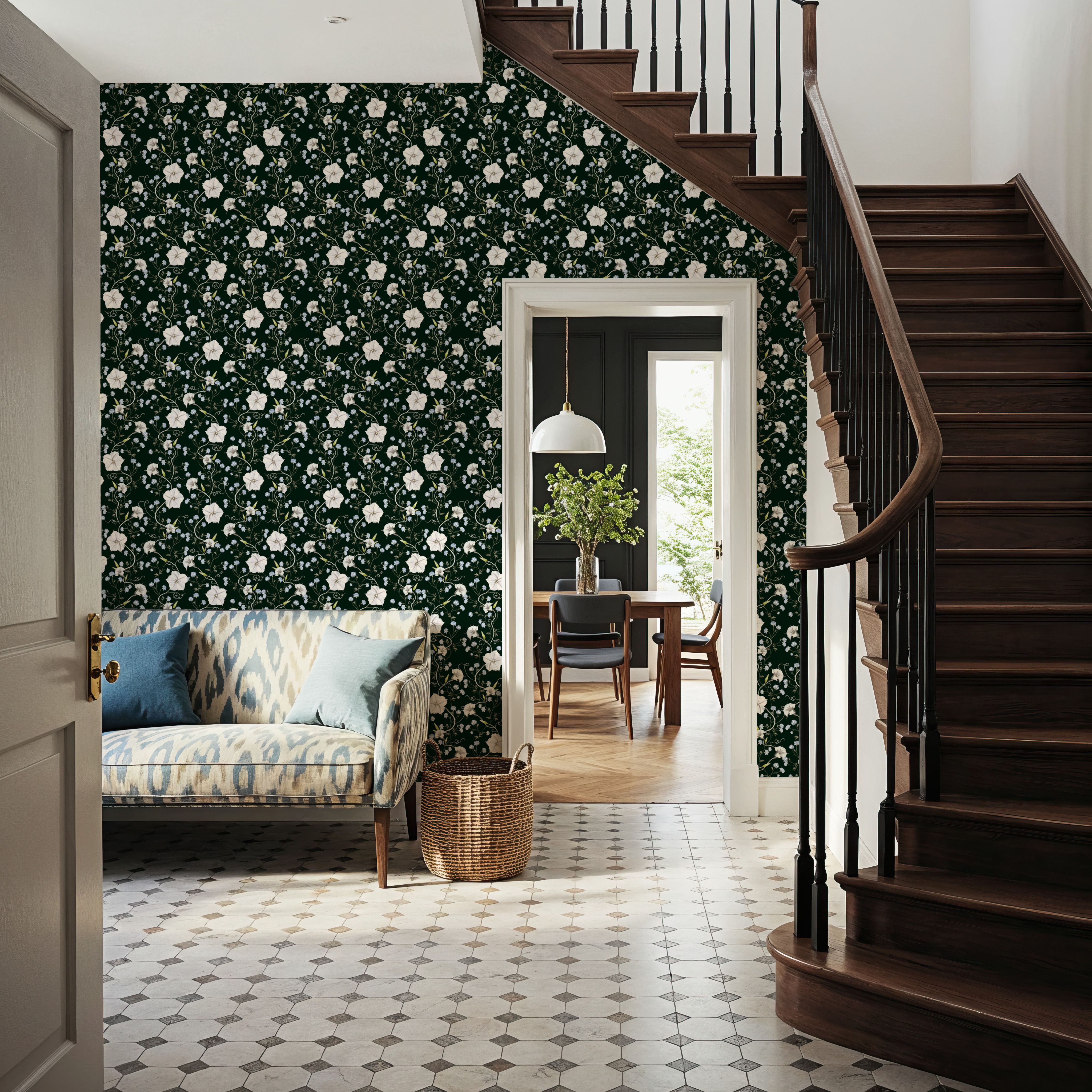 Trailing Morning Glory, Dark Green