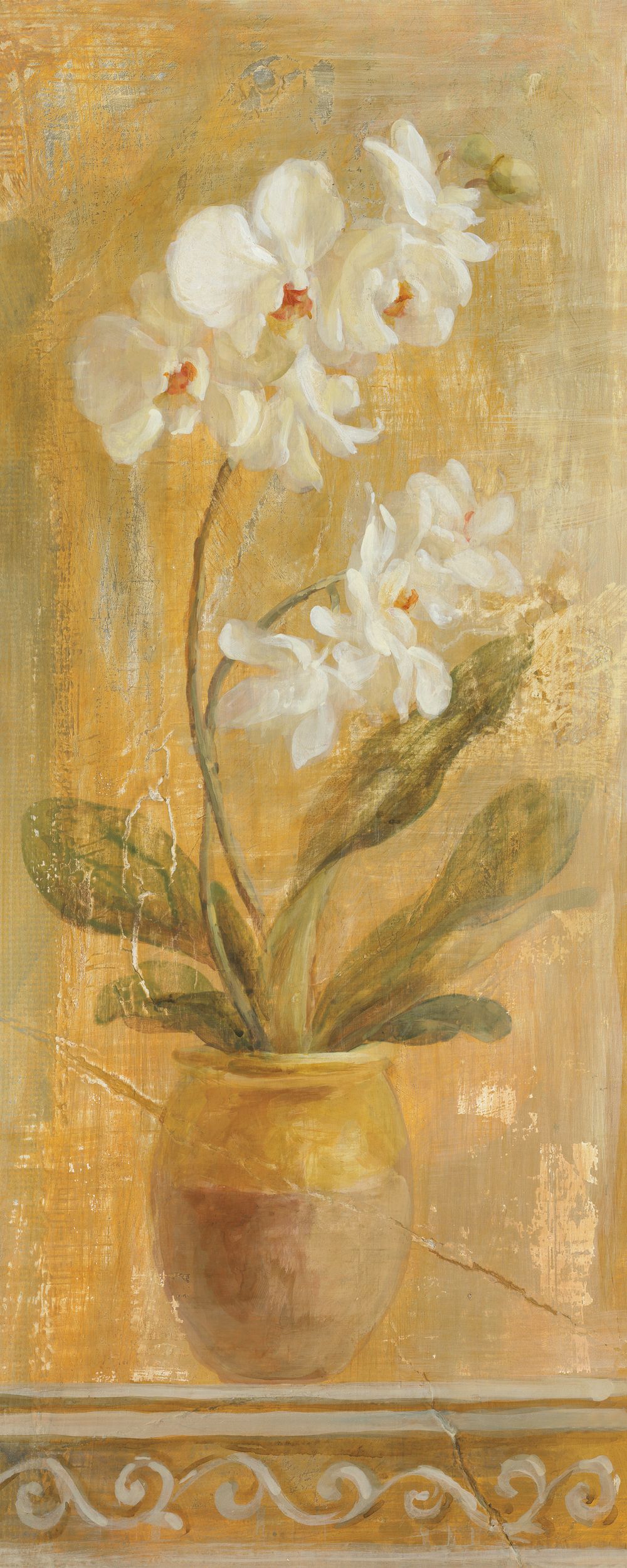 White Orchid Panel
