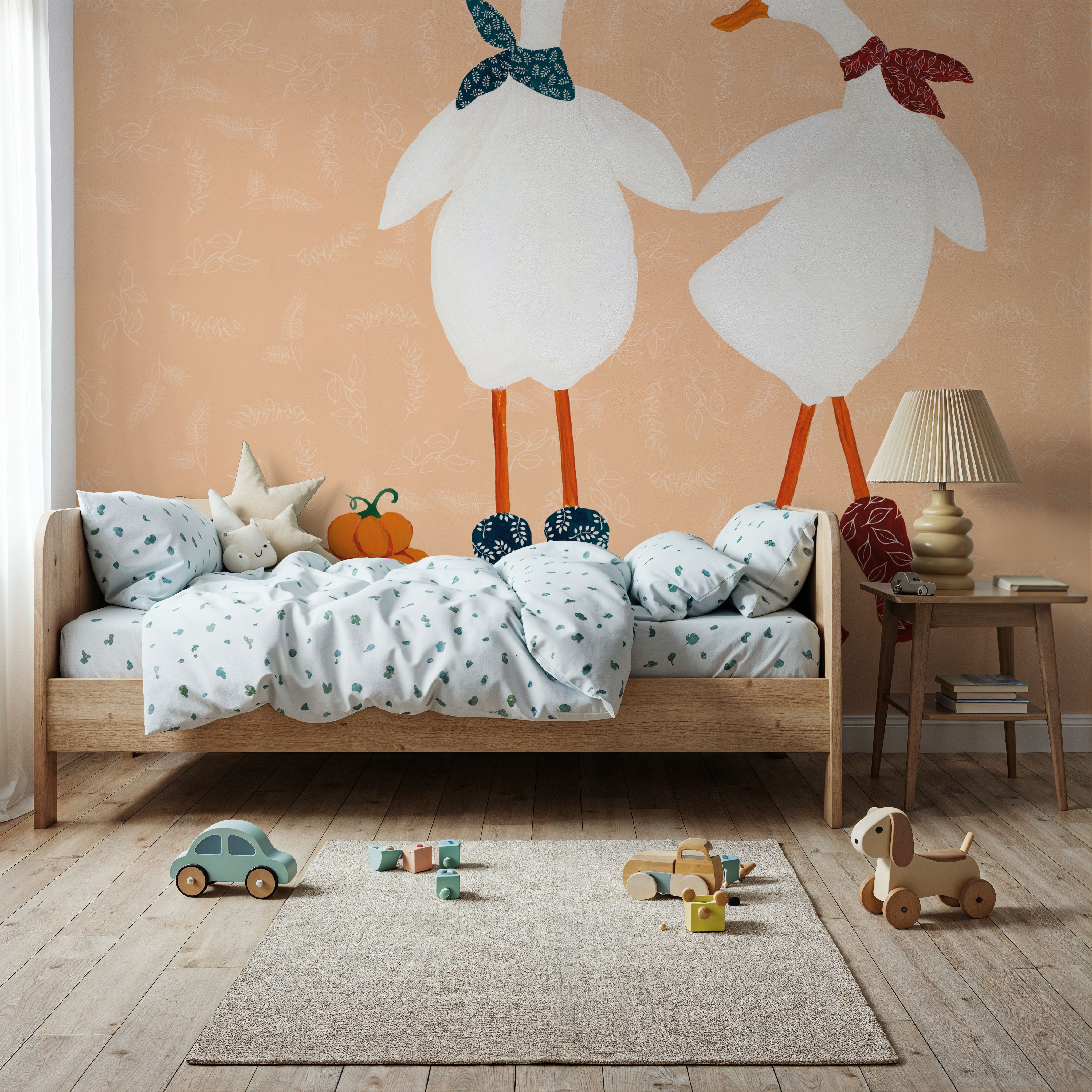 Ducks in the Pumpkin Patch II