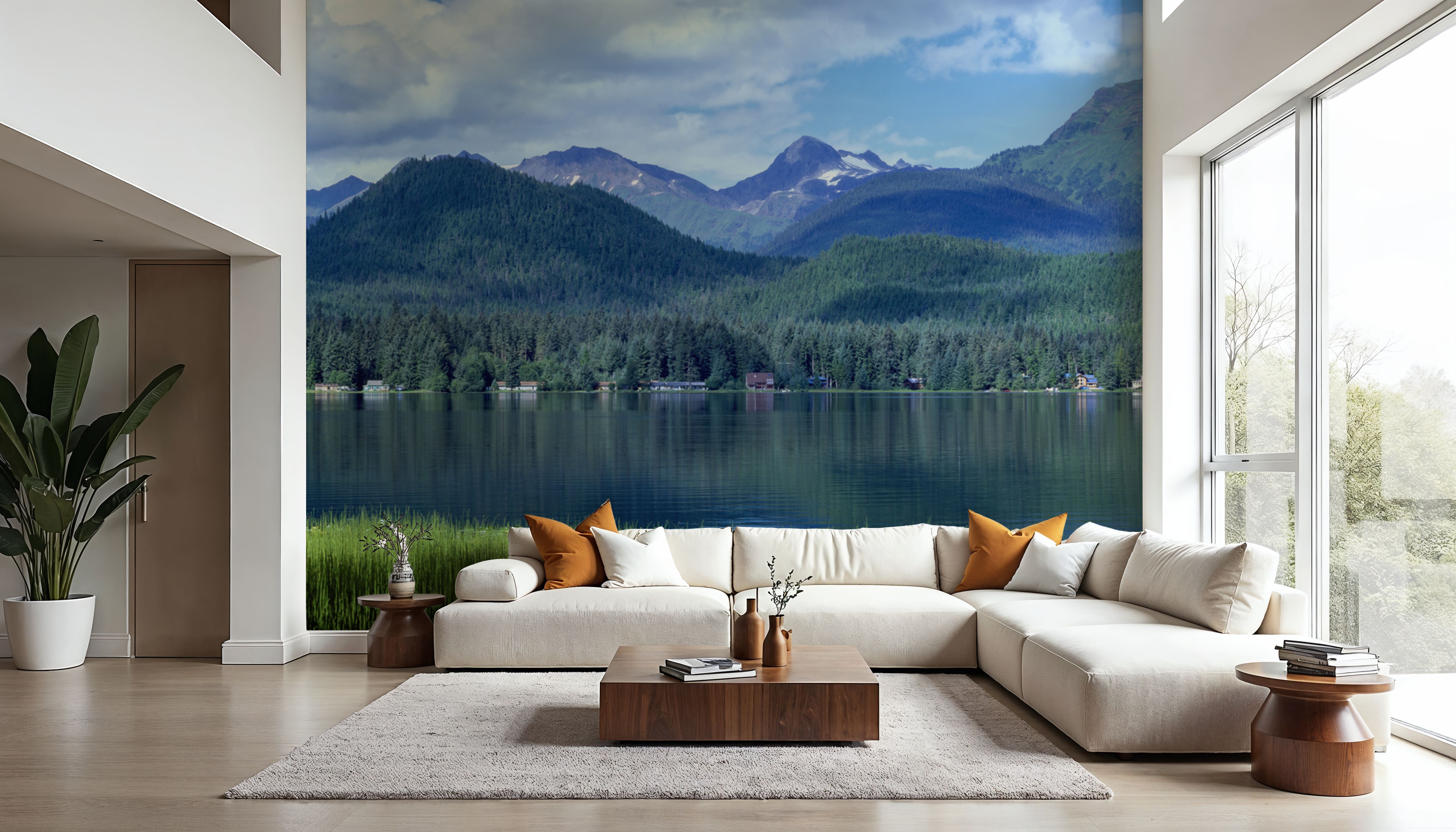 Crystalline Alpine Mirror