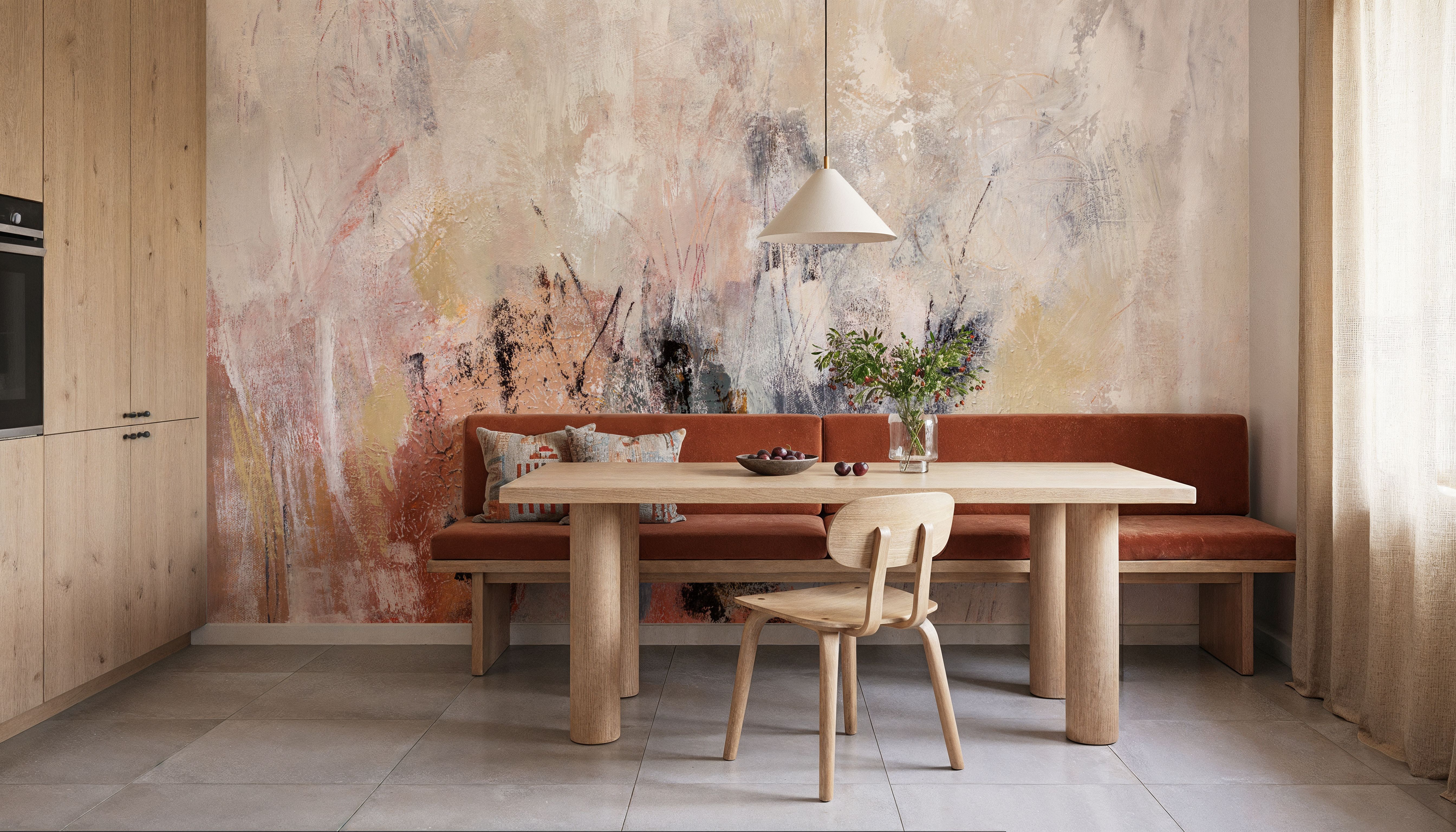 December Morning, Carte da parati