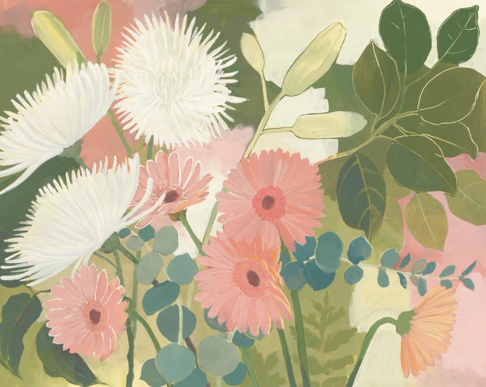 Chrysanthemums and Daisies I