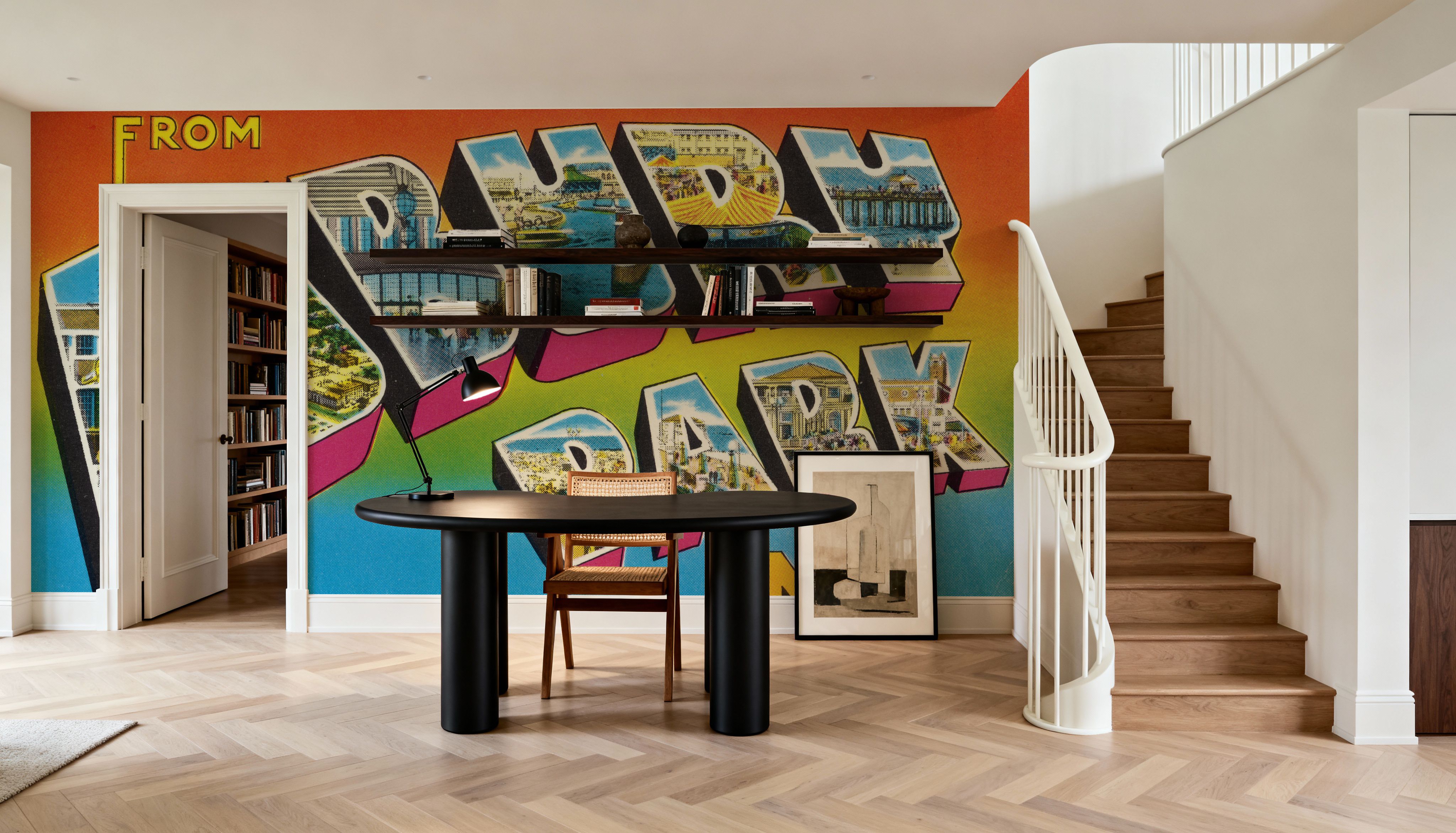 Greetings from Asbury Park - Screenprint Postcard