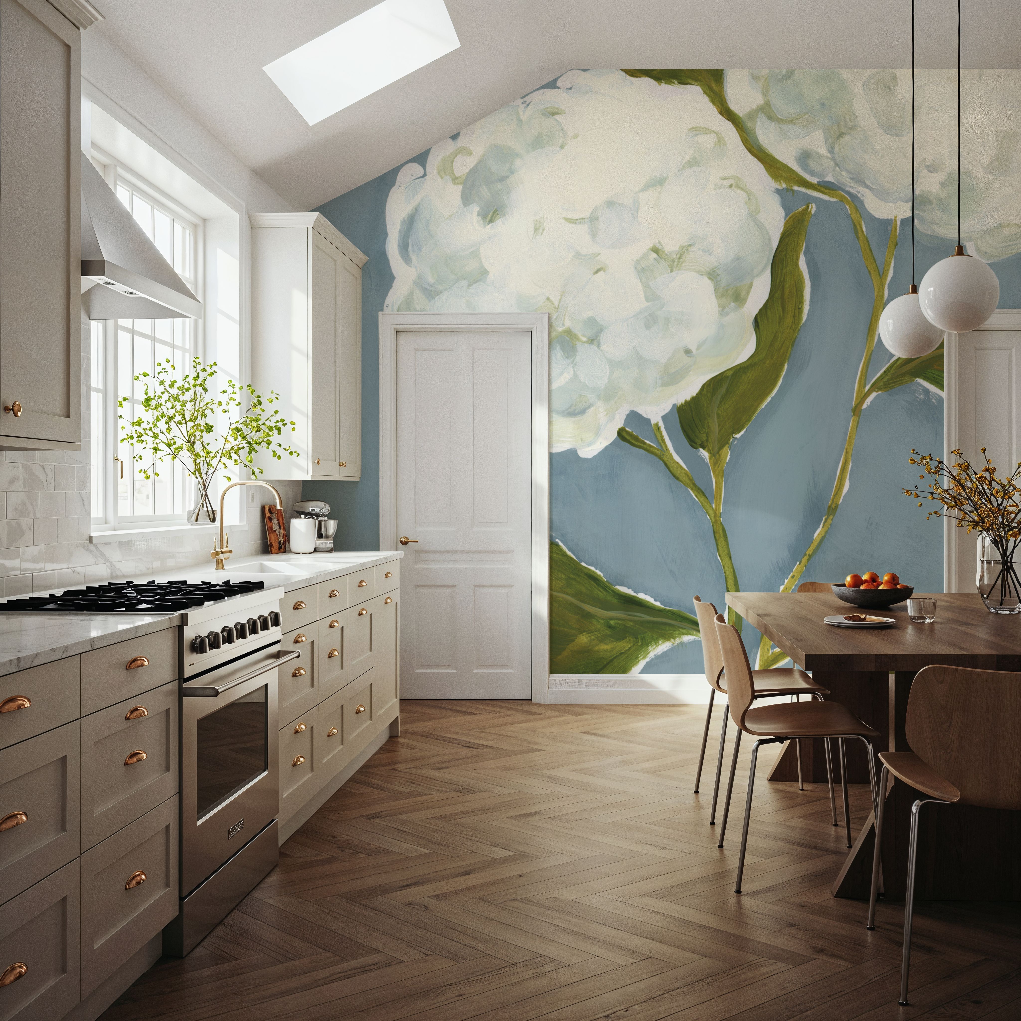 Dusty Blue Hydrangea I