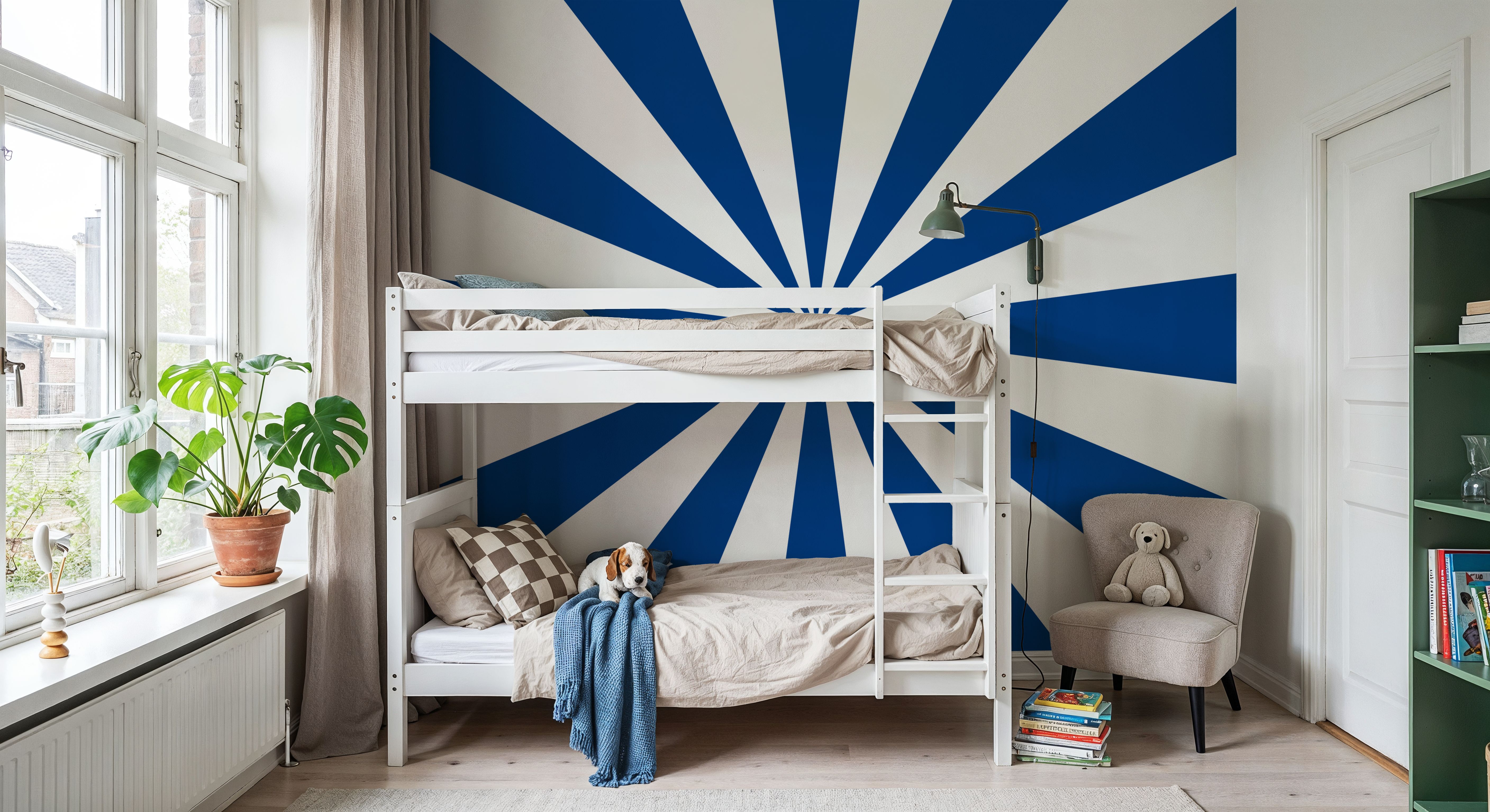 Circus Ceiling, Blueberry, Papel pintado