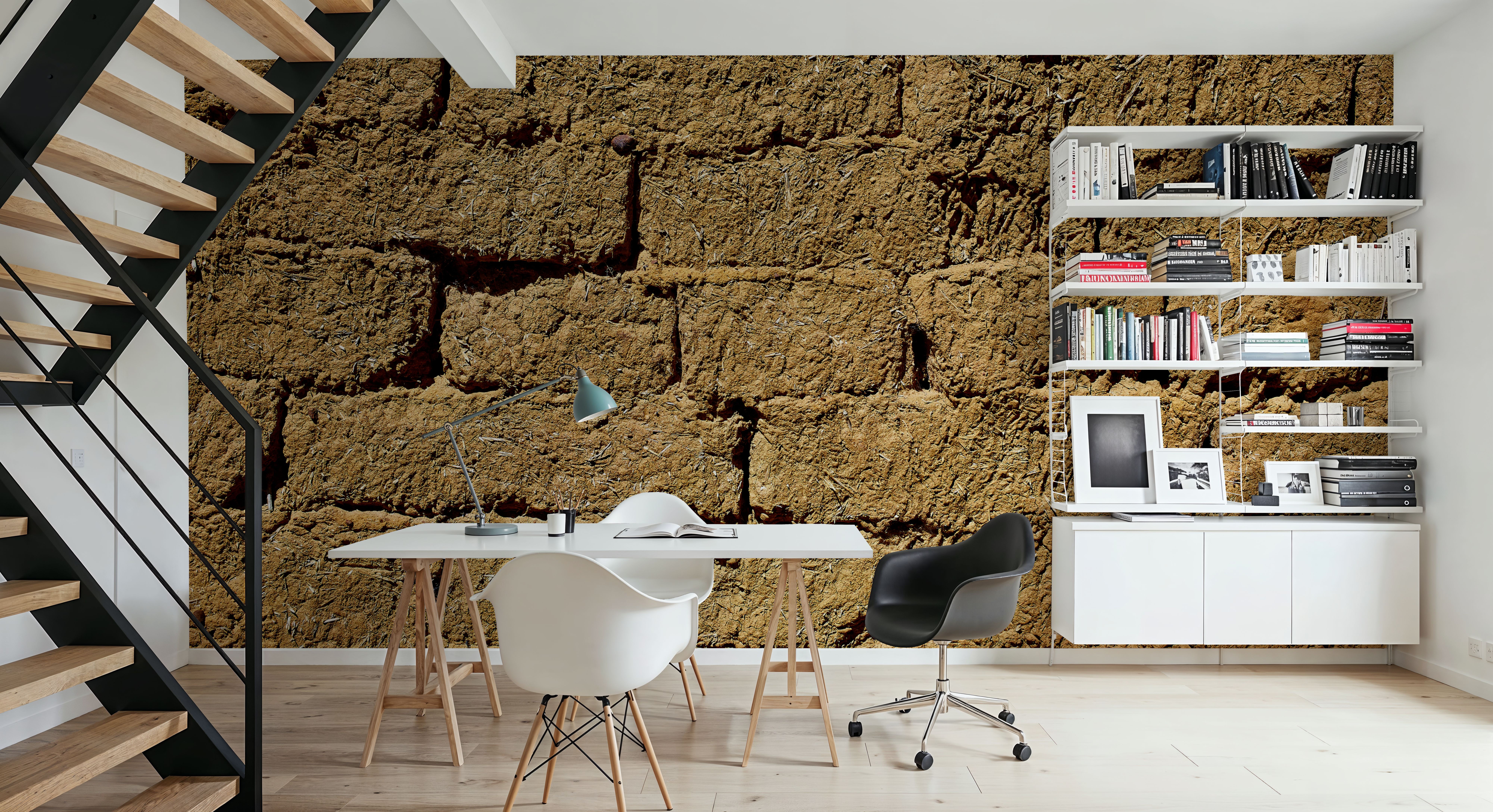 Spanish Mud Wall, Wallpaper