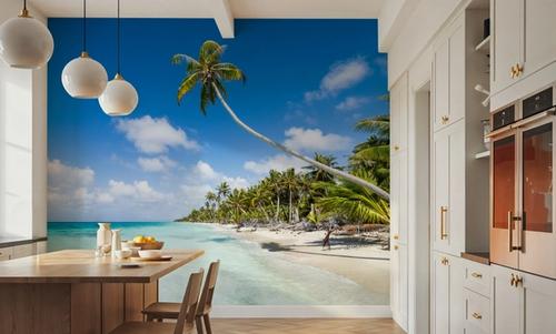 Tropical Beach on Fakarava
