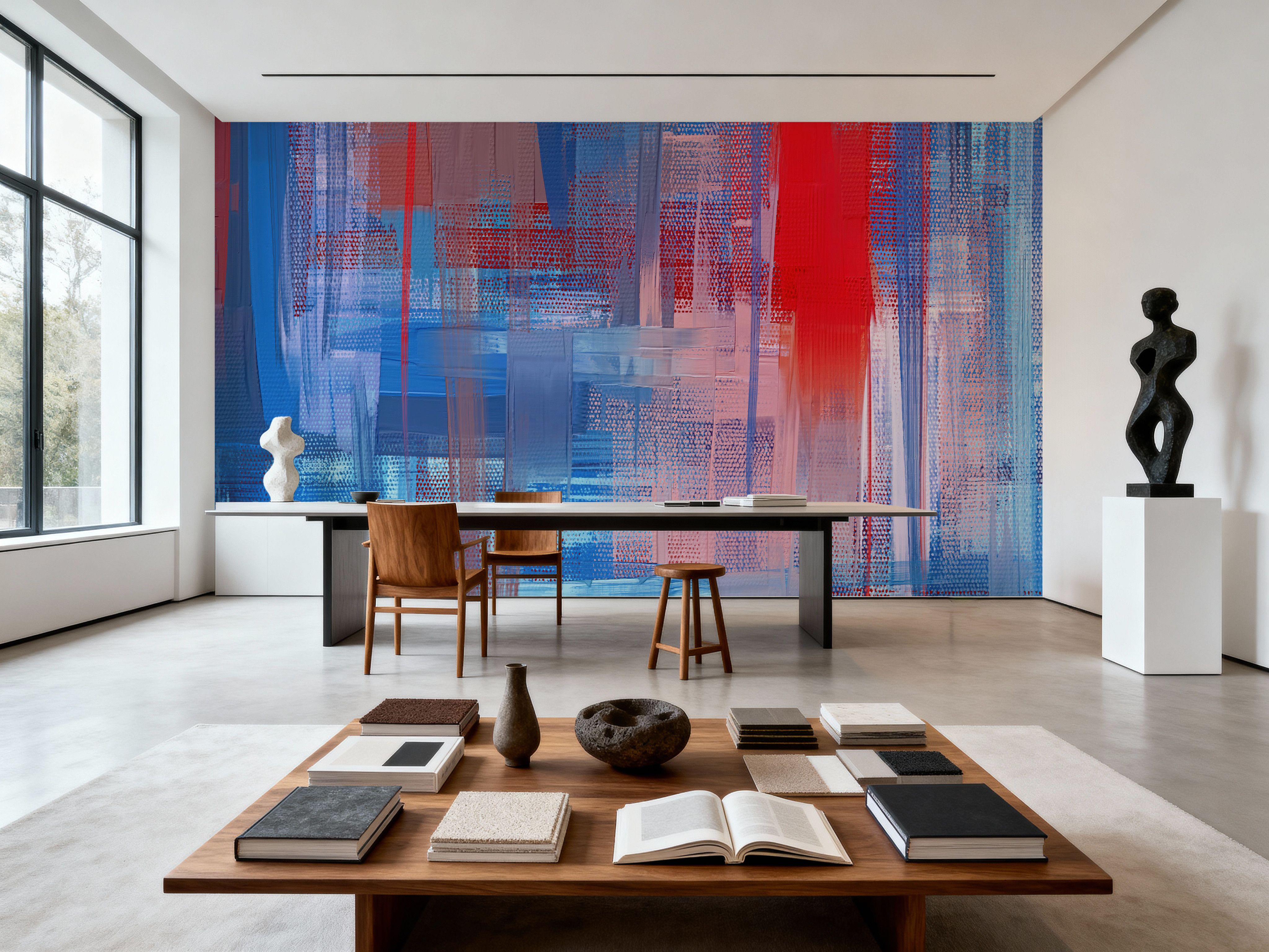Sense Of The City, Blue And Red