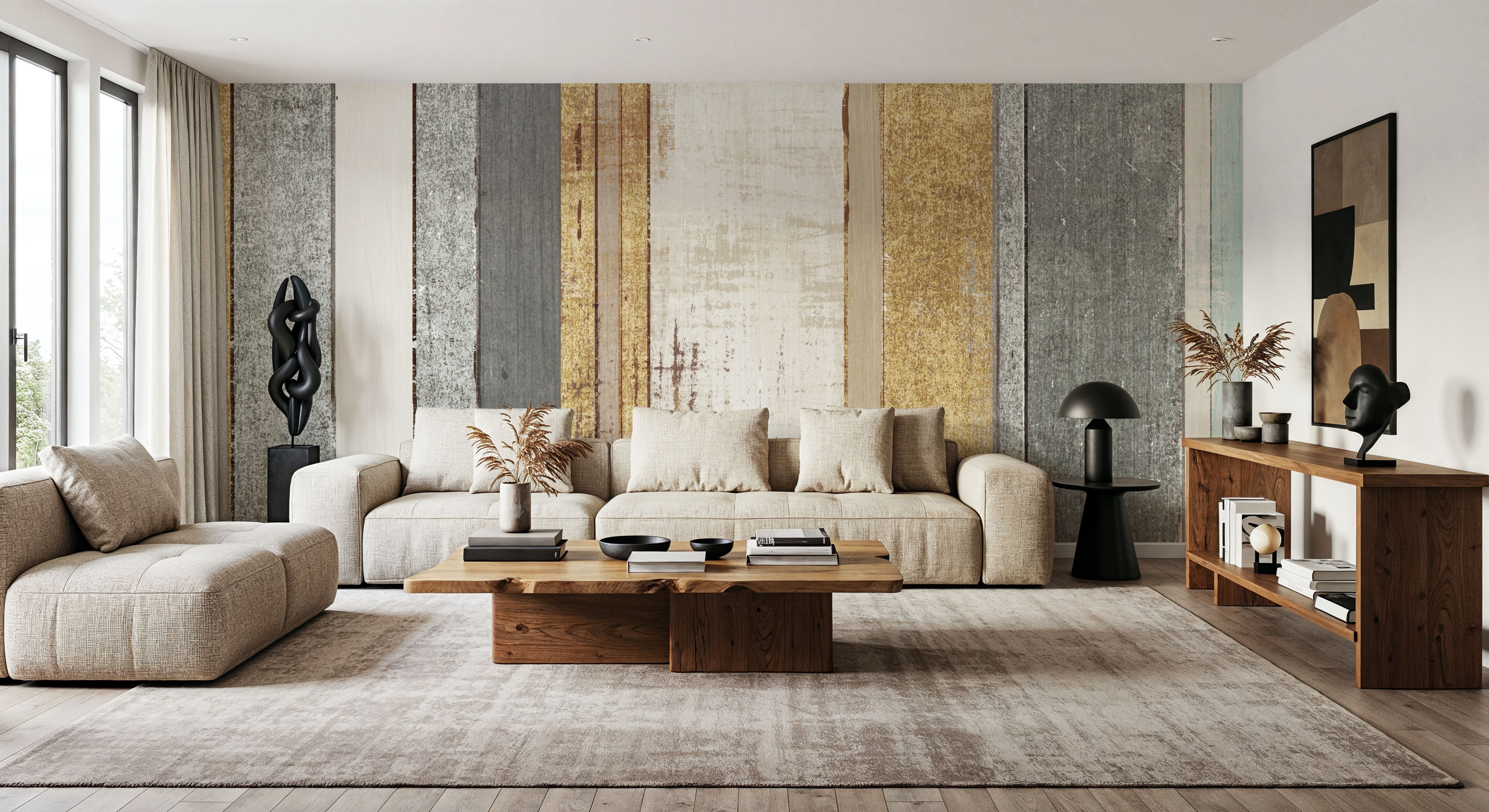 Beachscape VIII Gold Neutral