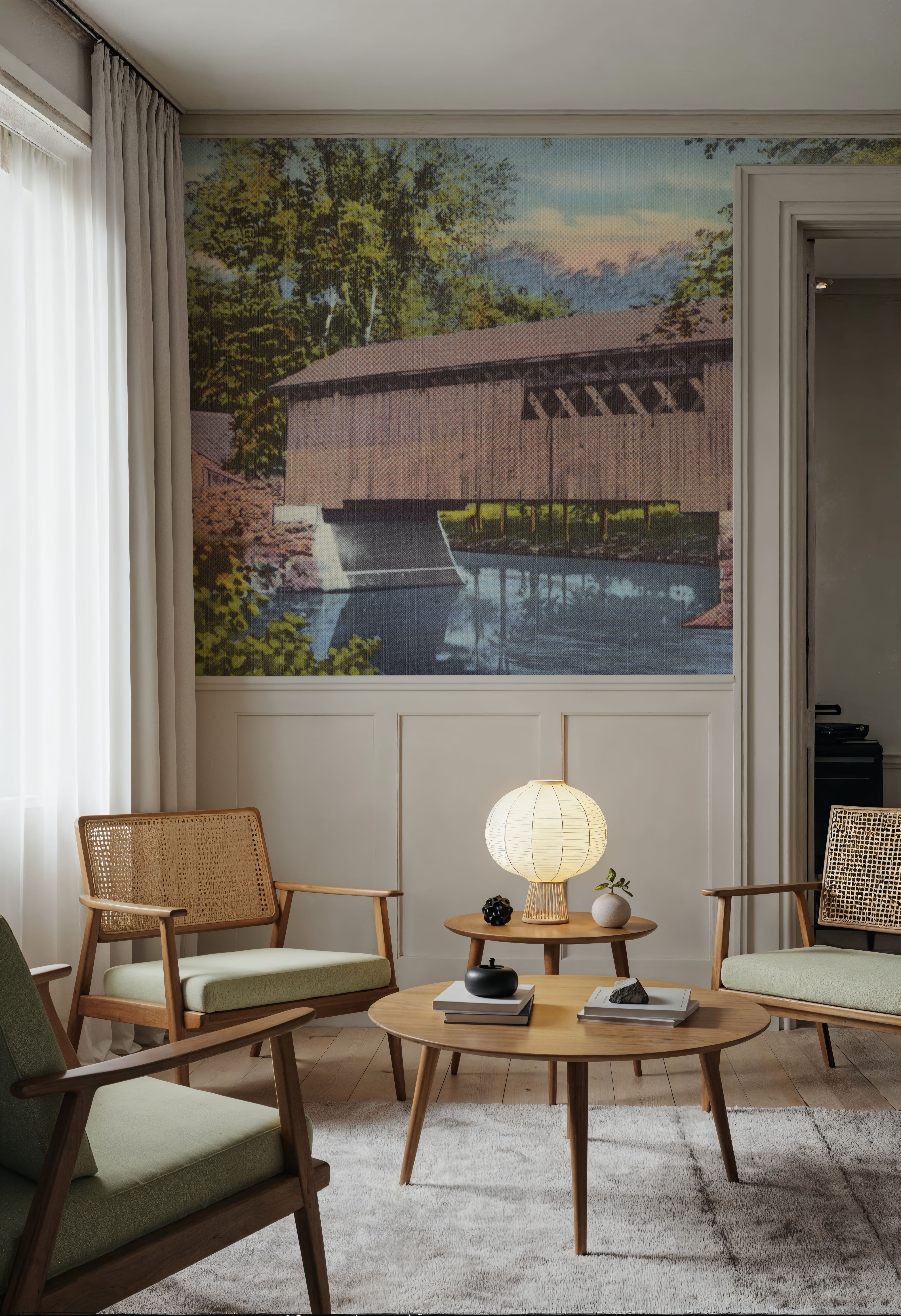 Greetings from Vermont - Screenprint Postcard