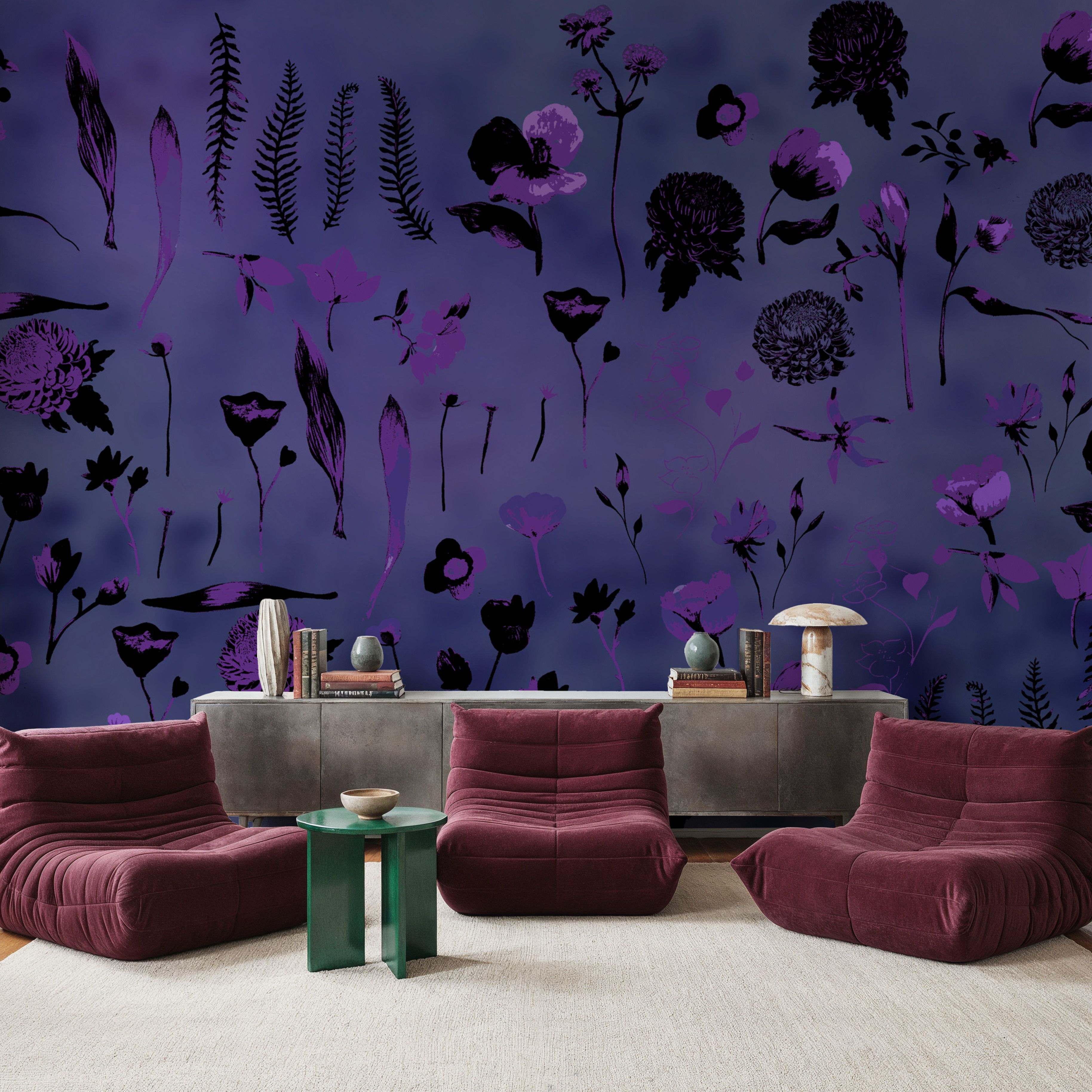Floral Dream, Purple