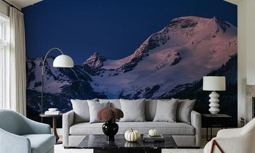 Mount Athabasca Moon