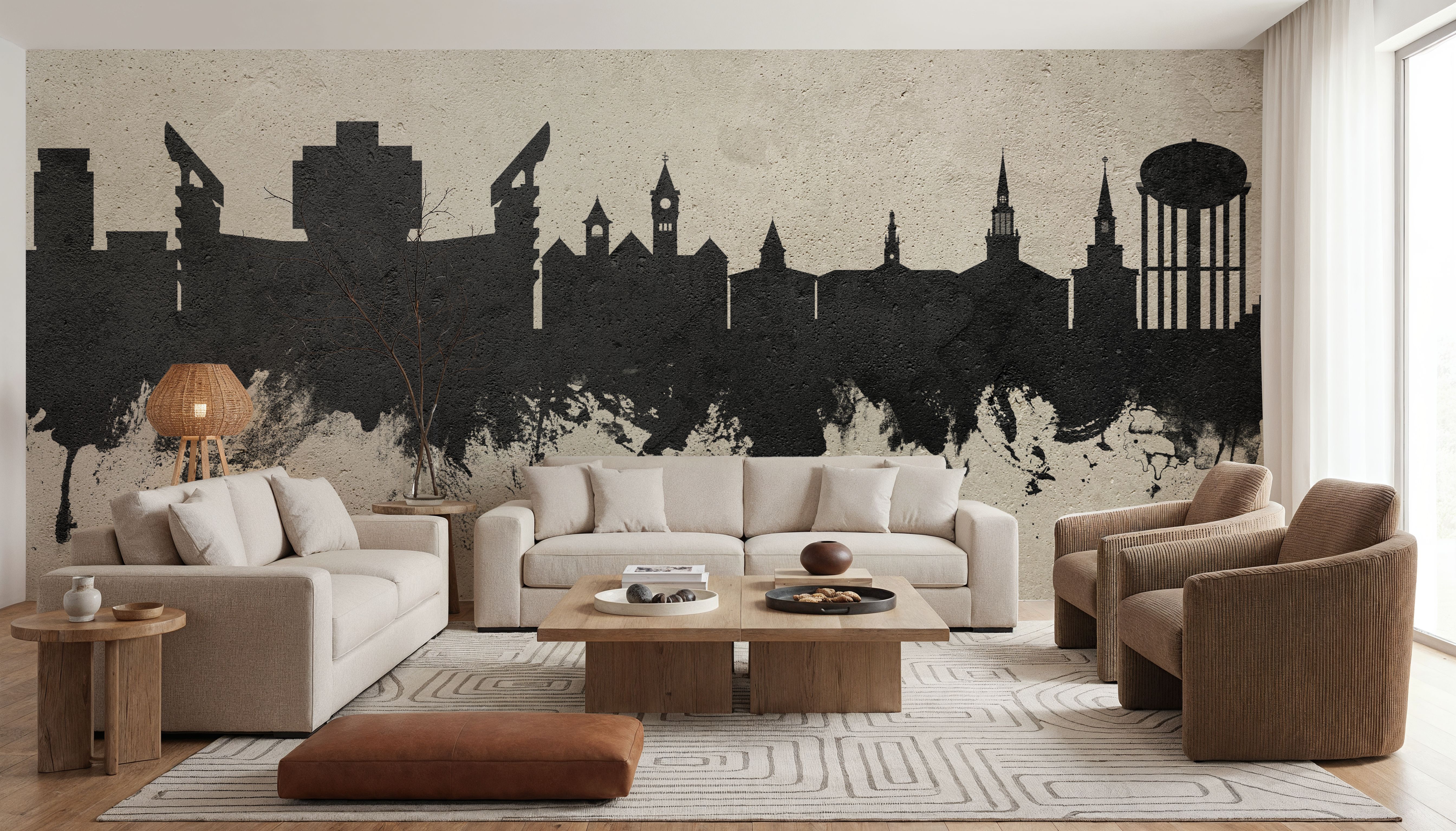 Auburn Alabama Skyline Concrete