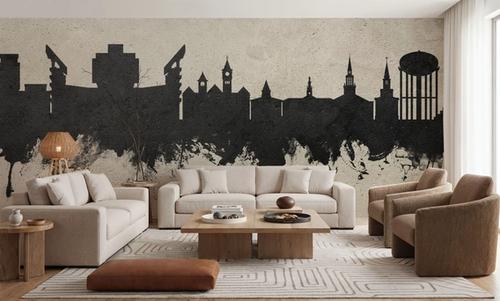 Auburn Alabama Skyline Concrete