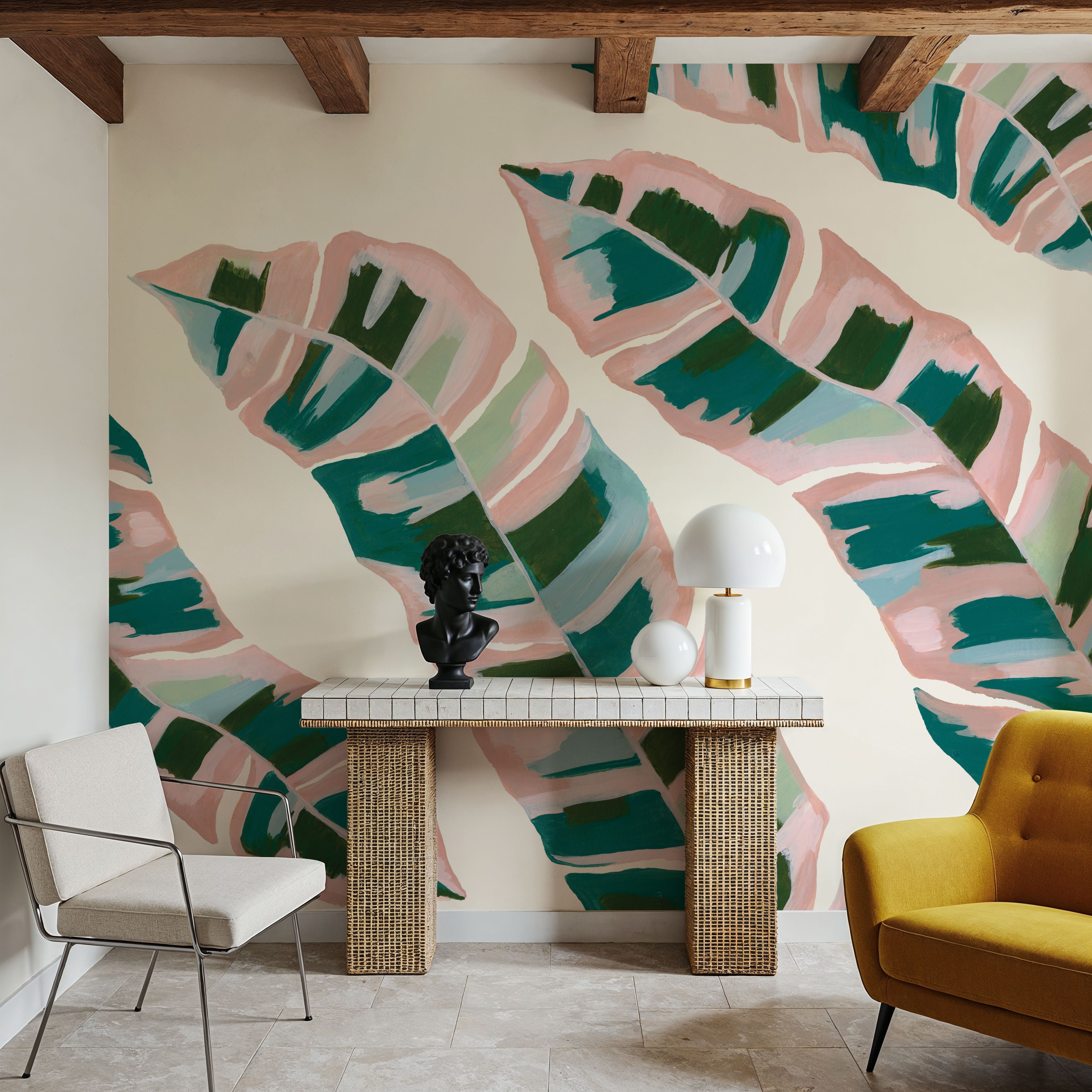 Tropical Banana Leaves