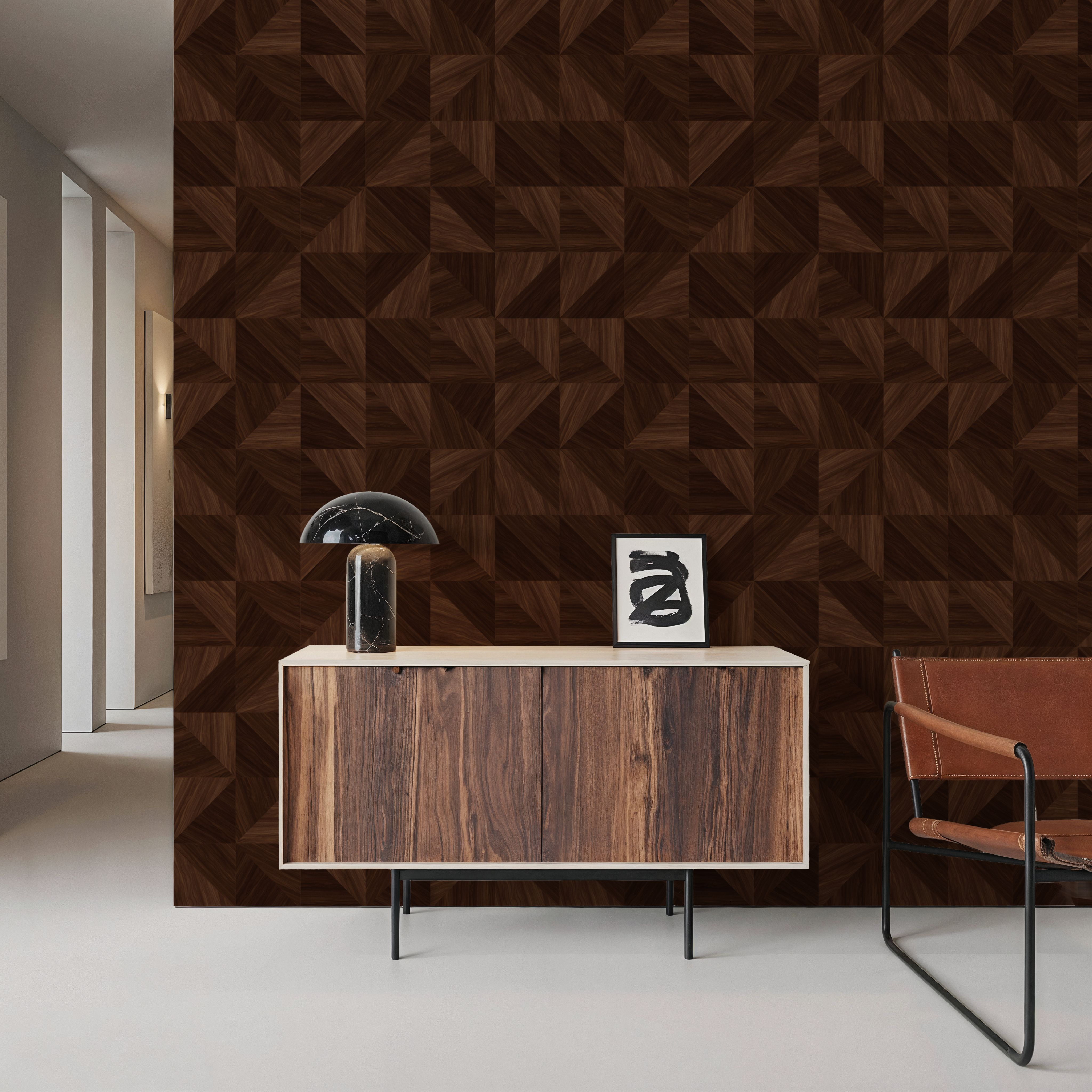 Puzzle Wood, Walnut, Papier peint