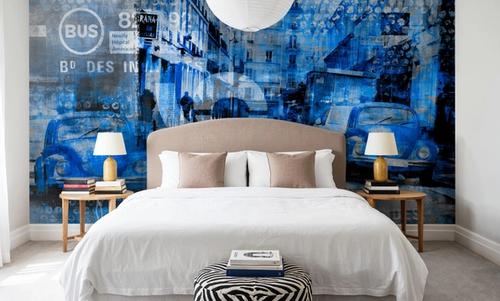 Urban Life. Blue