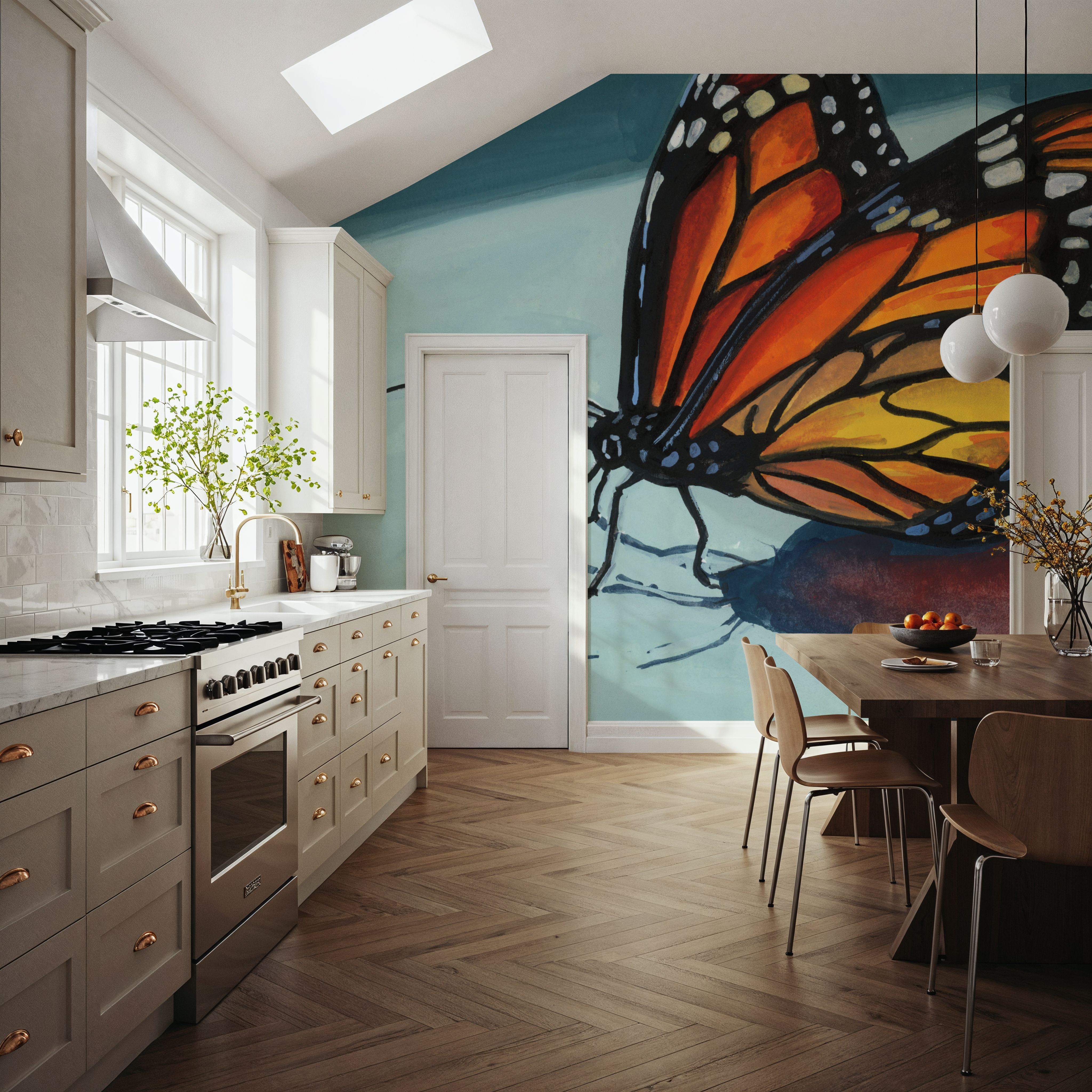 Shadow Study of a Butterfly