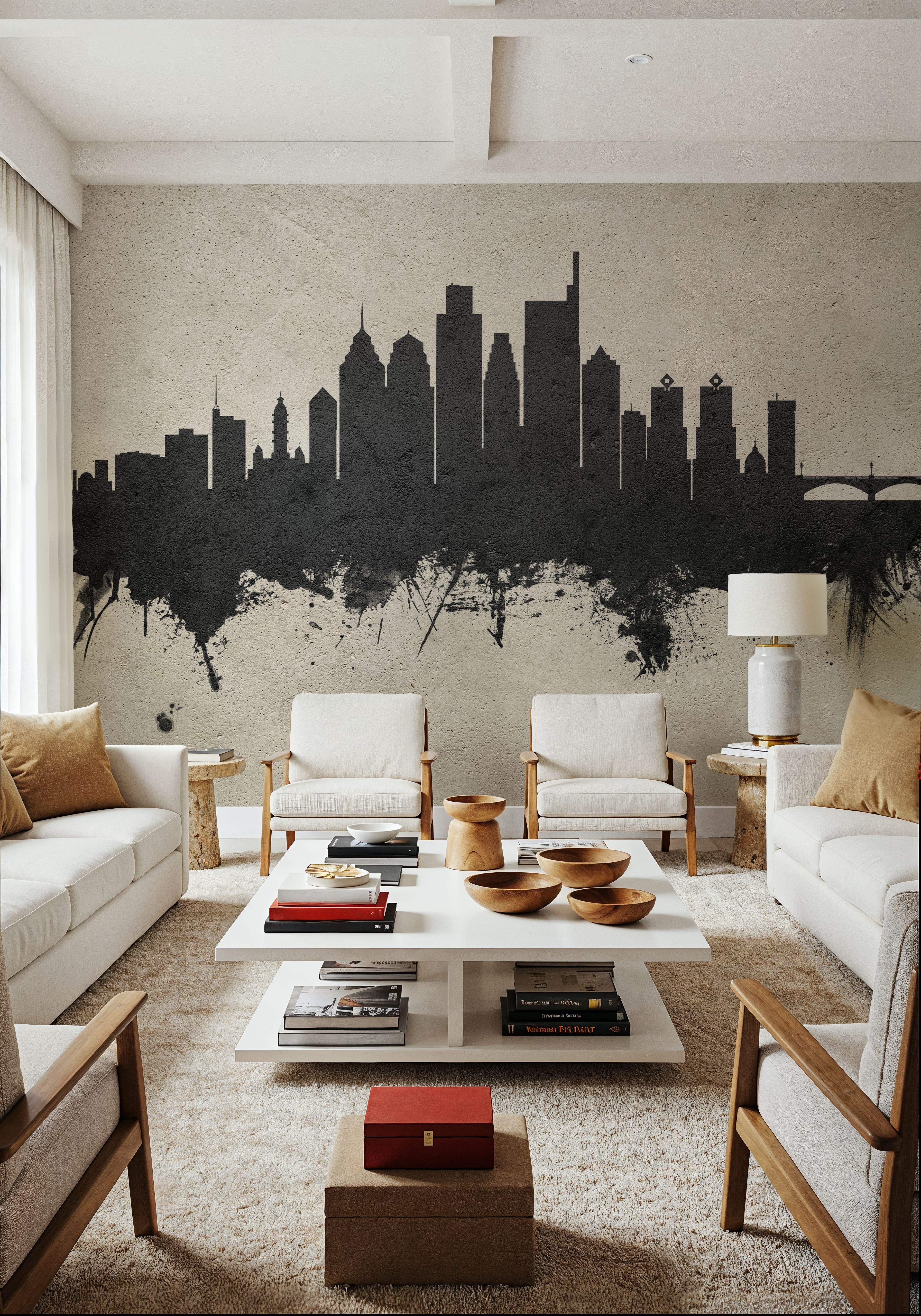 Philadelphia Skyline Concrete