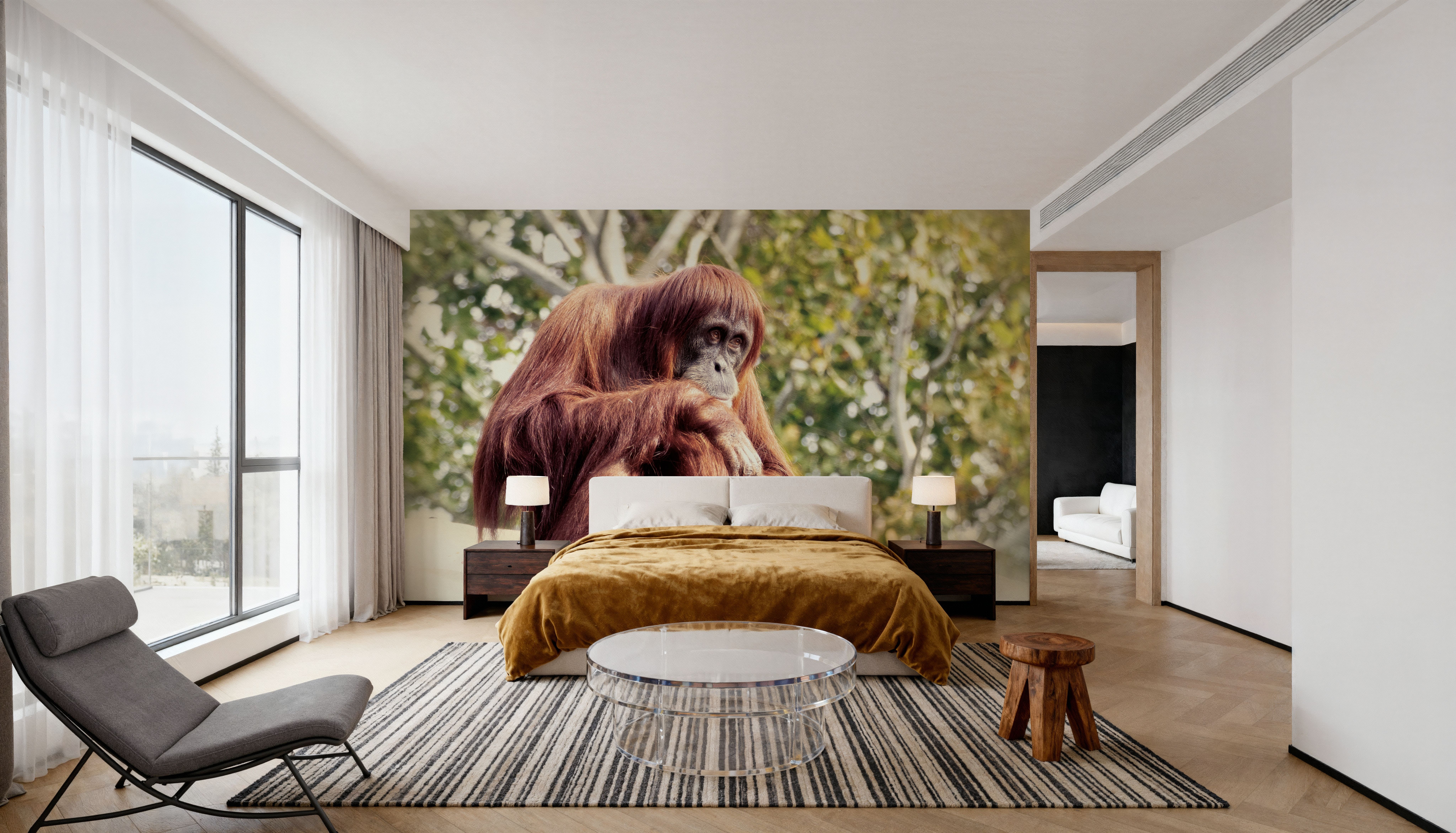 Orangulives, Wallpaper