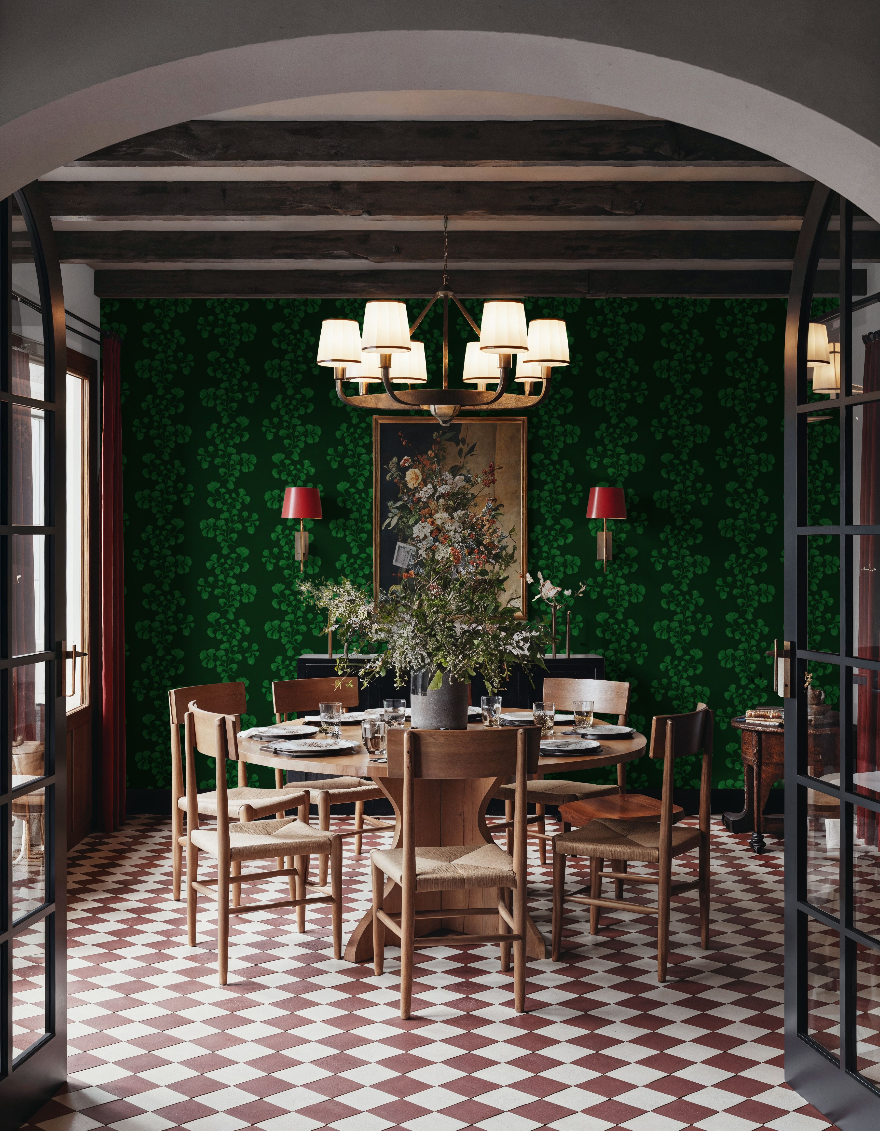 Fern Stripes, Chlorophyll Green