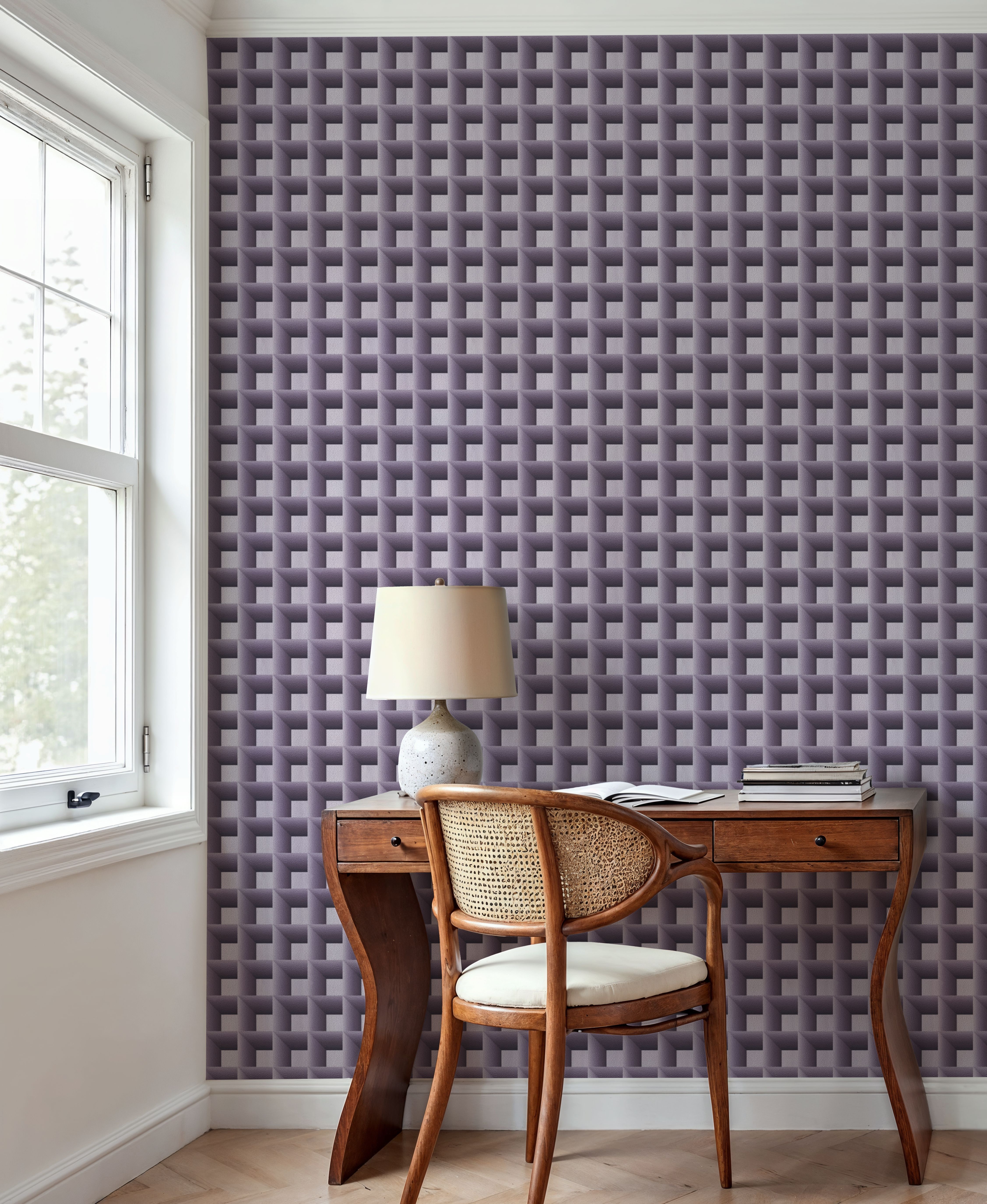 Decorative Cubes, Purple