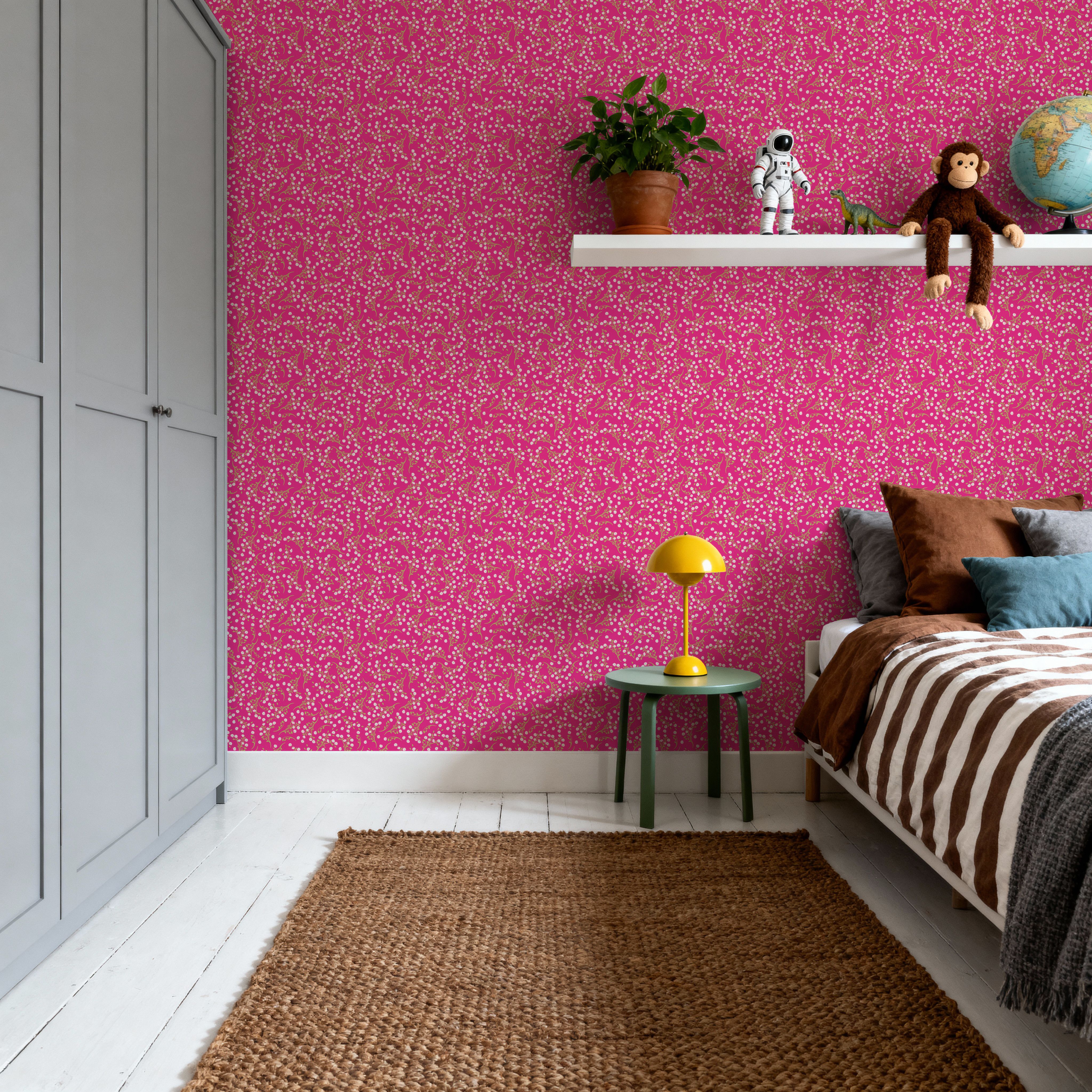 Mouse Ear Chickweed, Pink, Tapet