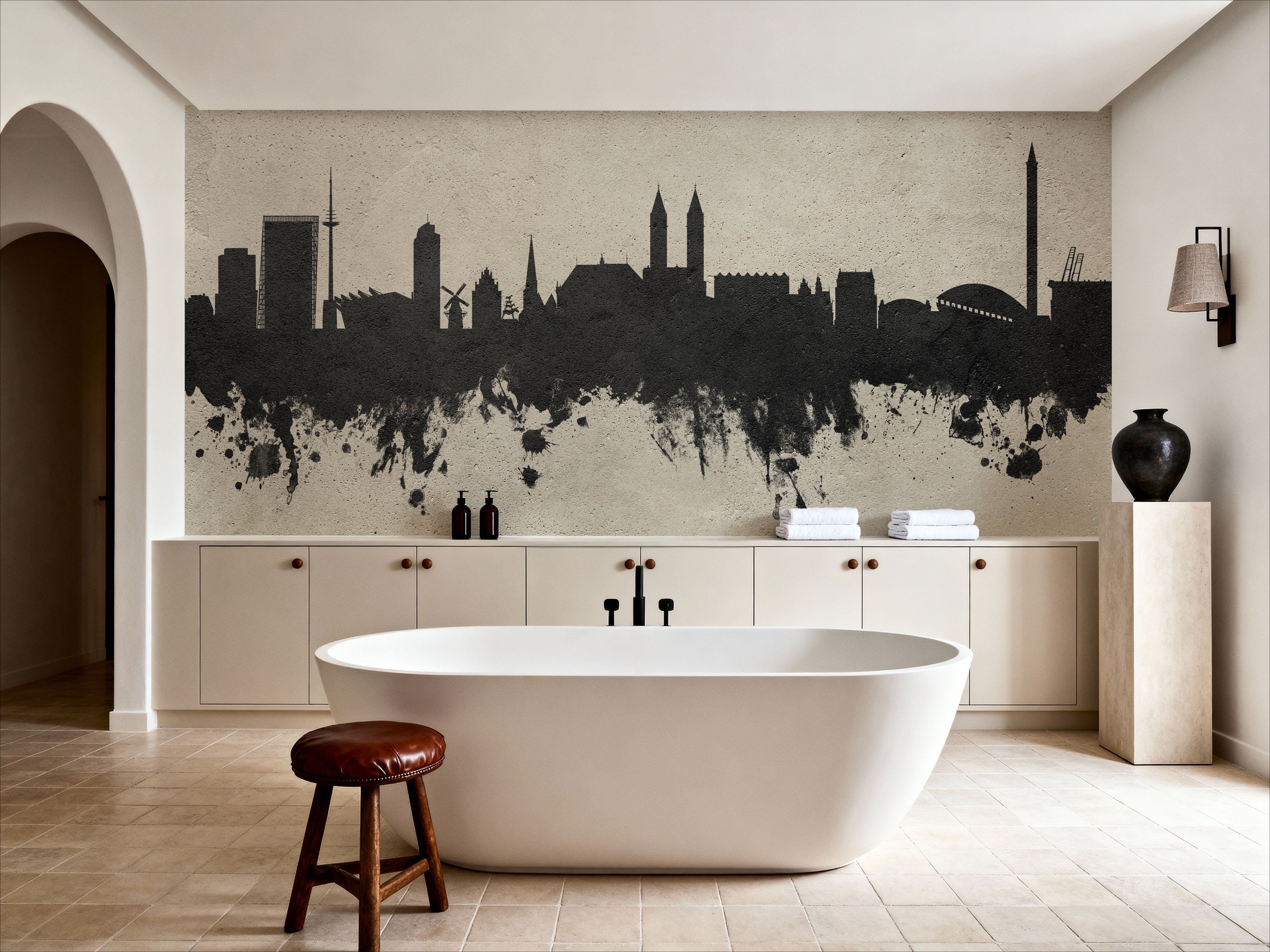 Bremen Germany Skyline Concrete